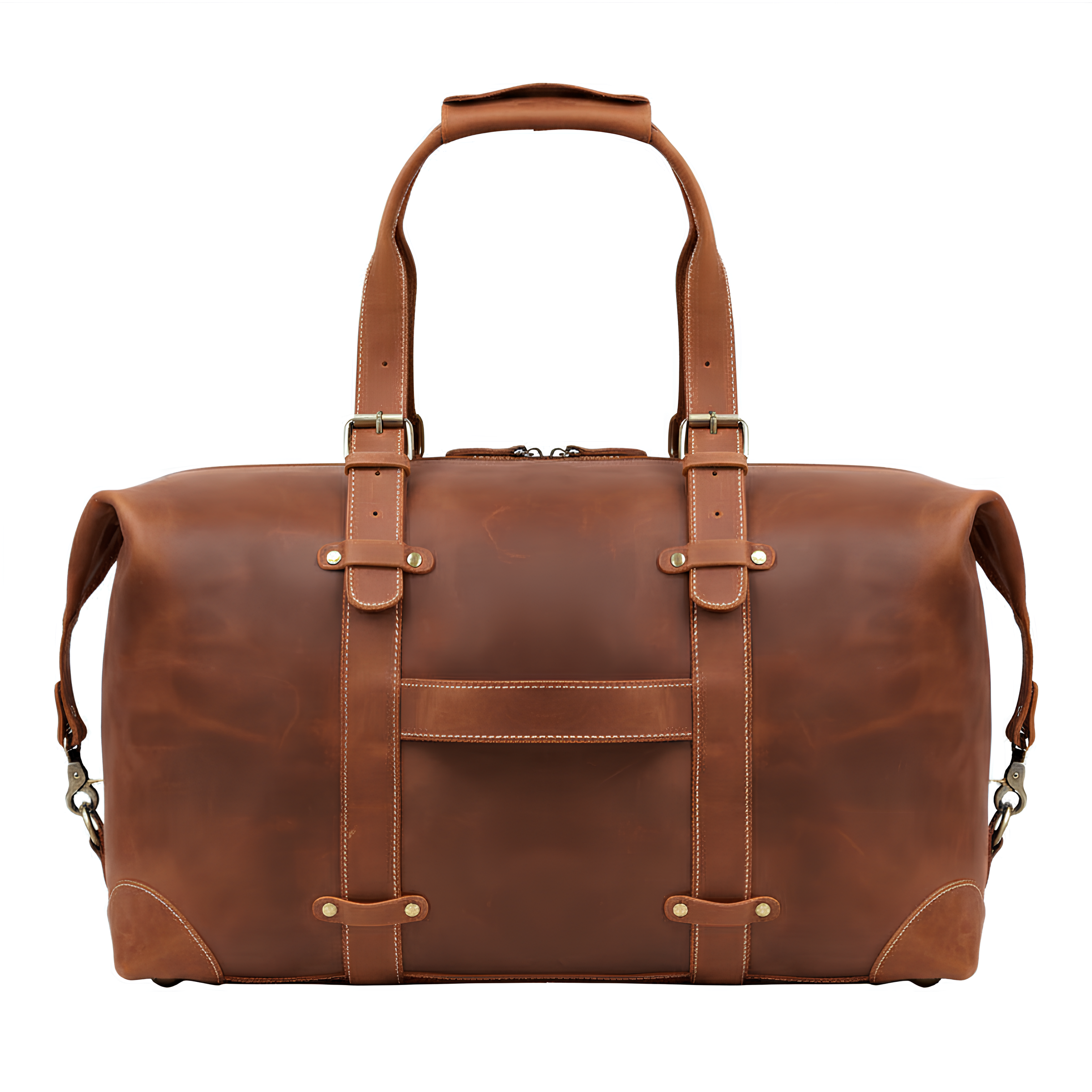 Sac de voyage effet cuir pleine fleur