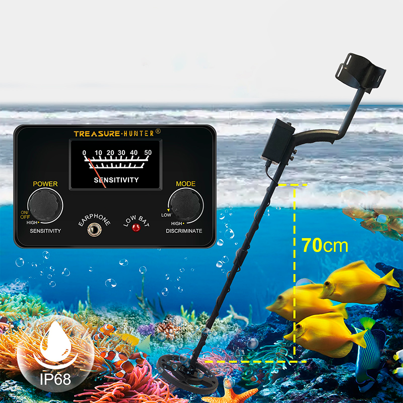 Détecteur de Métaux Portable – Réglable et Pratique