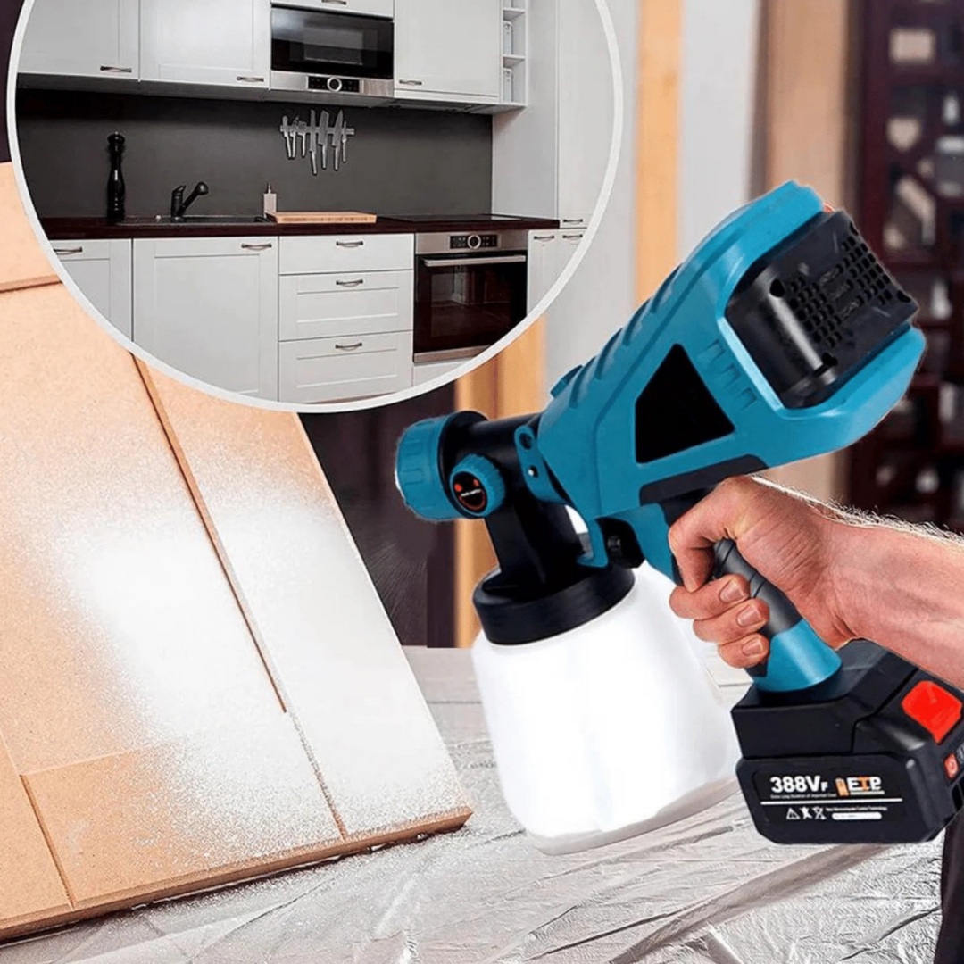 Pistolet à Peinture Électrique Sans Fil Haute Précision