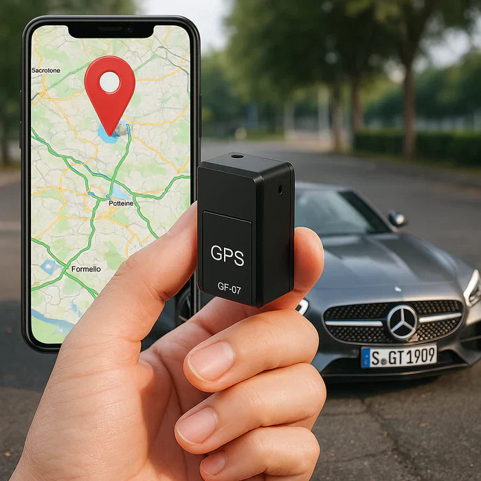 Traceur GPS Compact pour Voiture sans Frais d'Abonnement