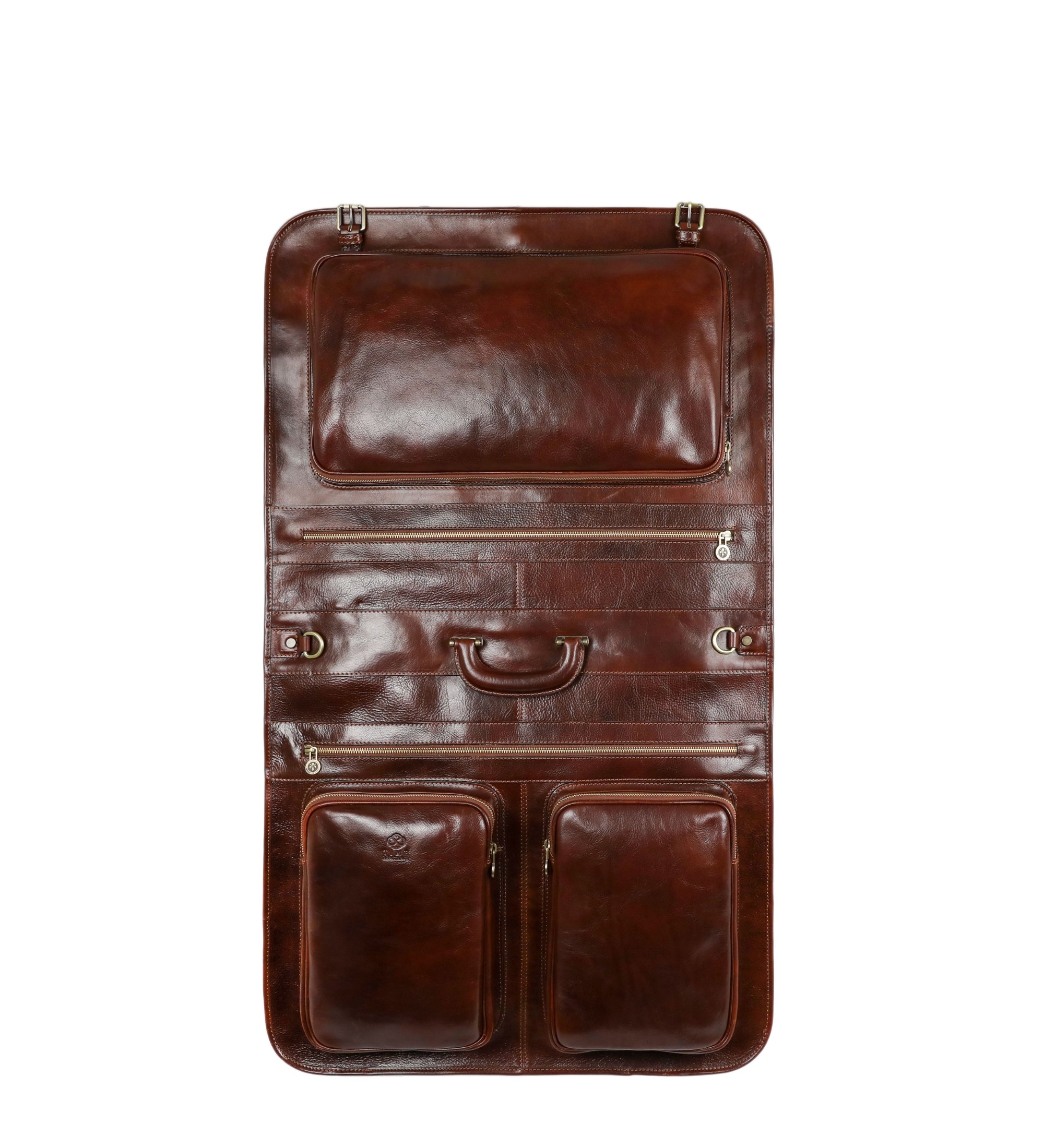 Housse de costume voyage effet cuir-8