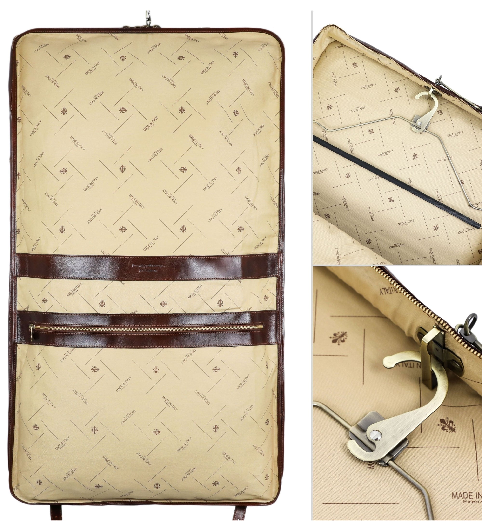 Housse de costume voyage effet cuir-9