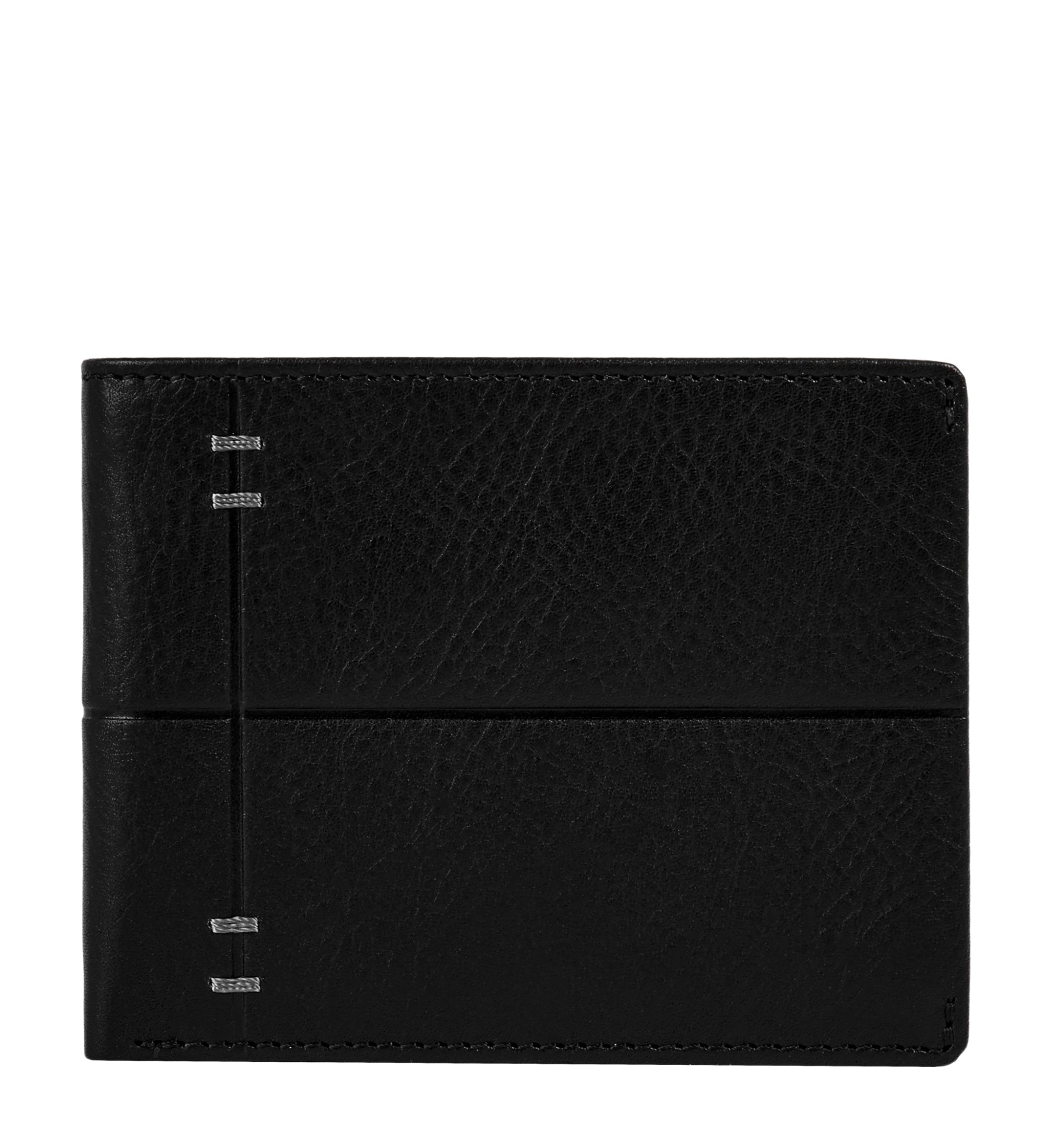 Portefeuille pliant effet cuir grainé pour homme-10