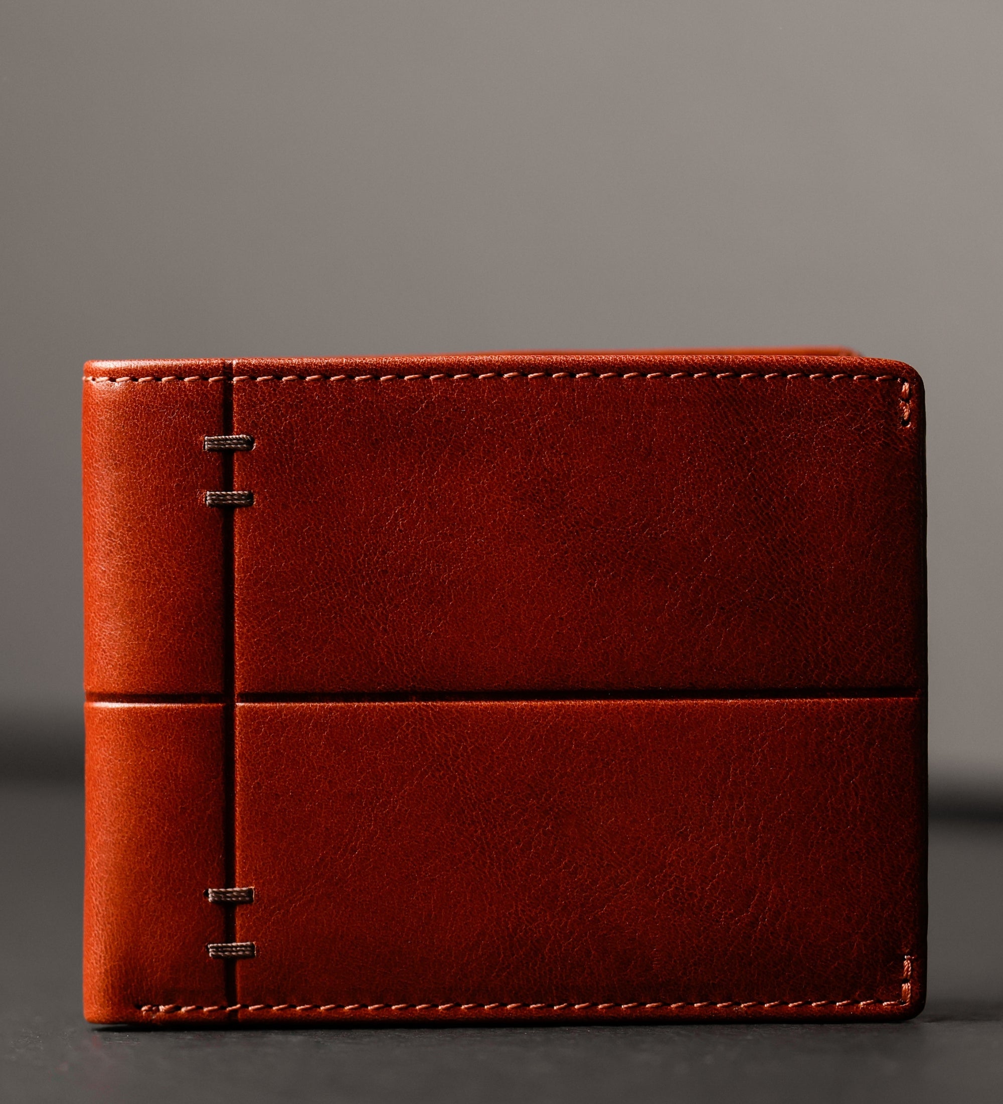 Portefeuille pliant effet cuir grainé pour homme-23