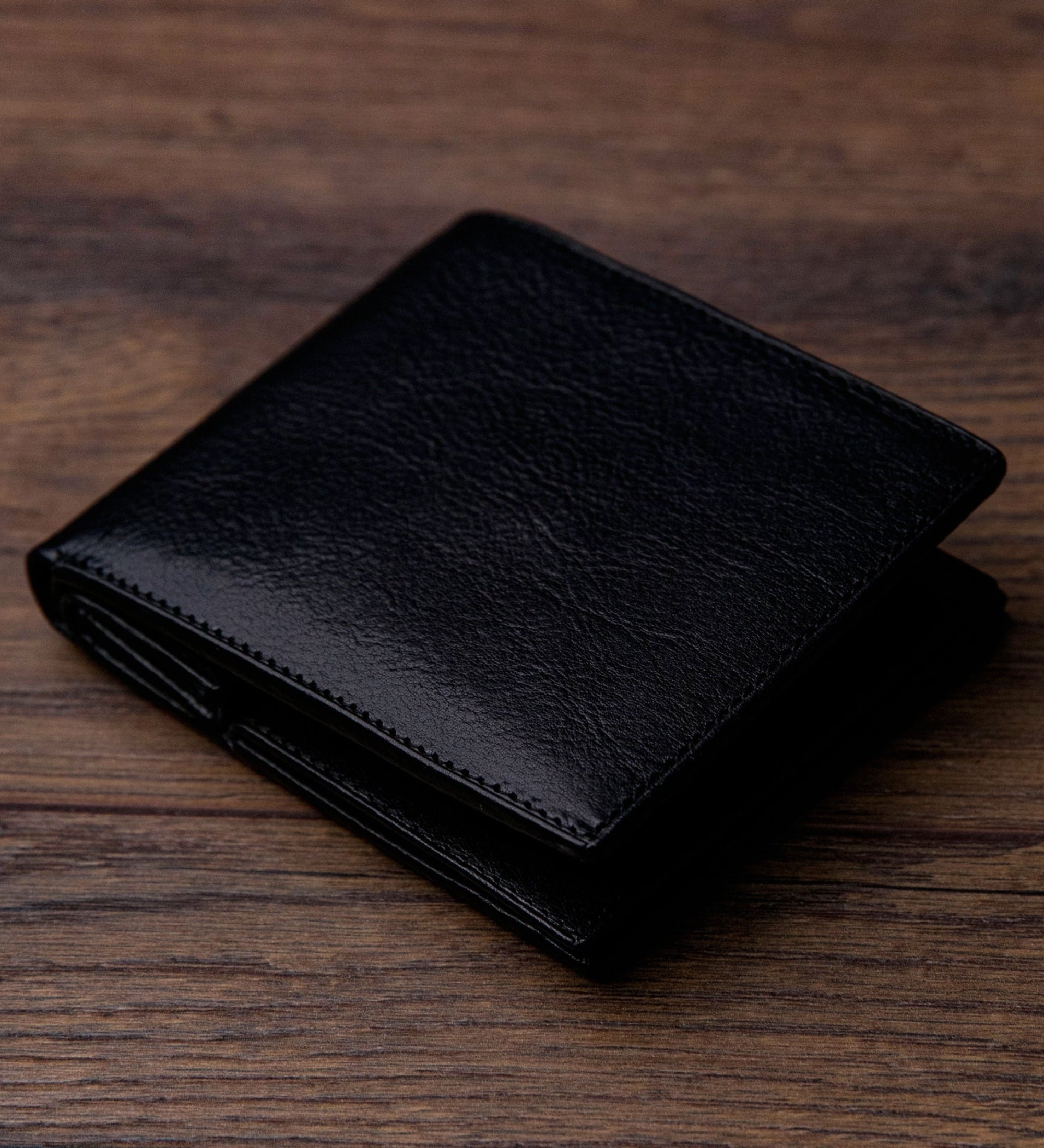 Portefeuille pliant effet cuir pour homme-13