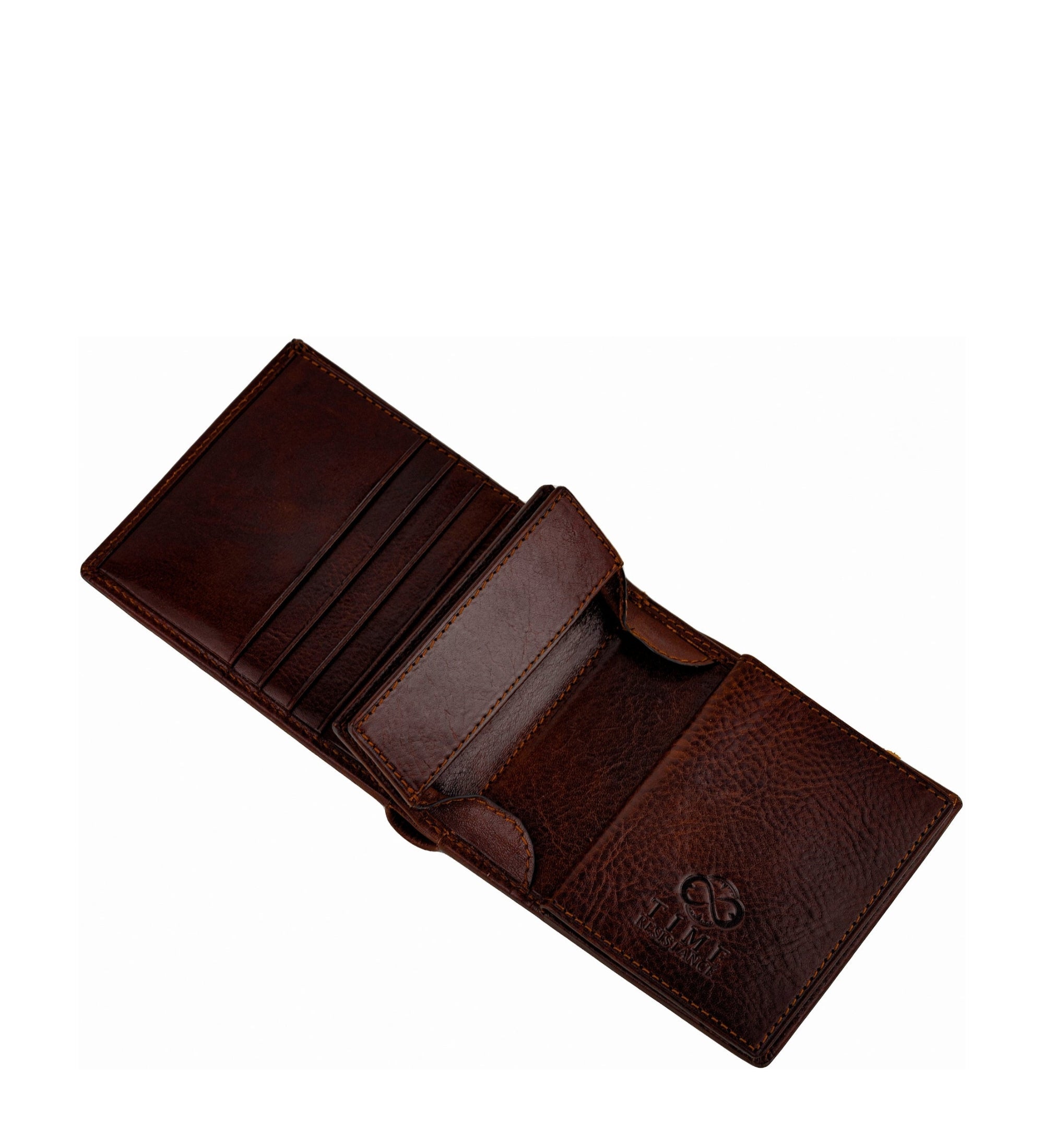 Portefeuille pliant effet cuir pour homme-8