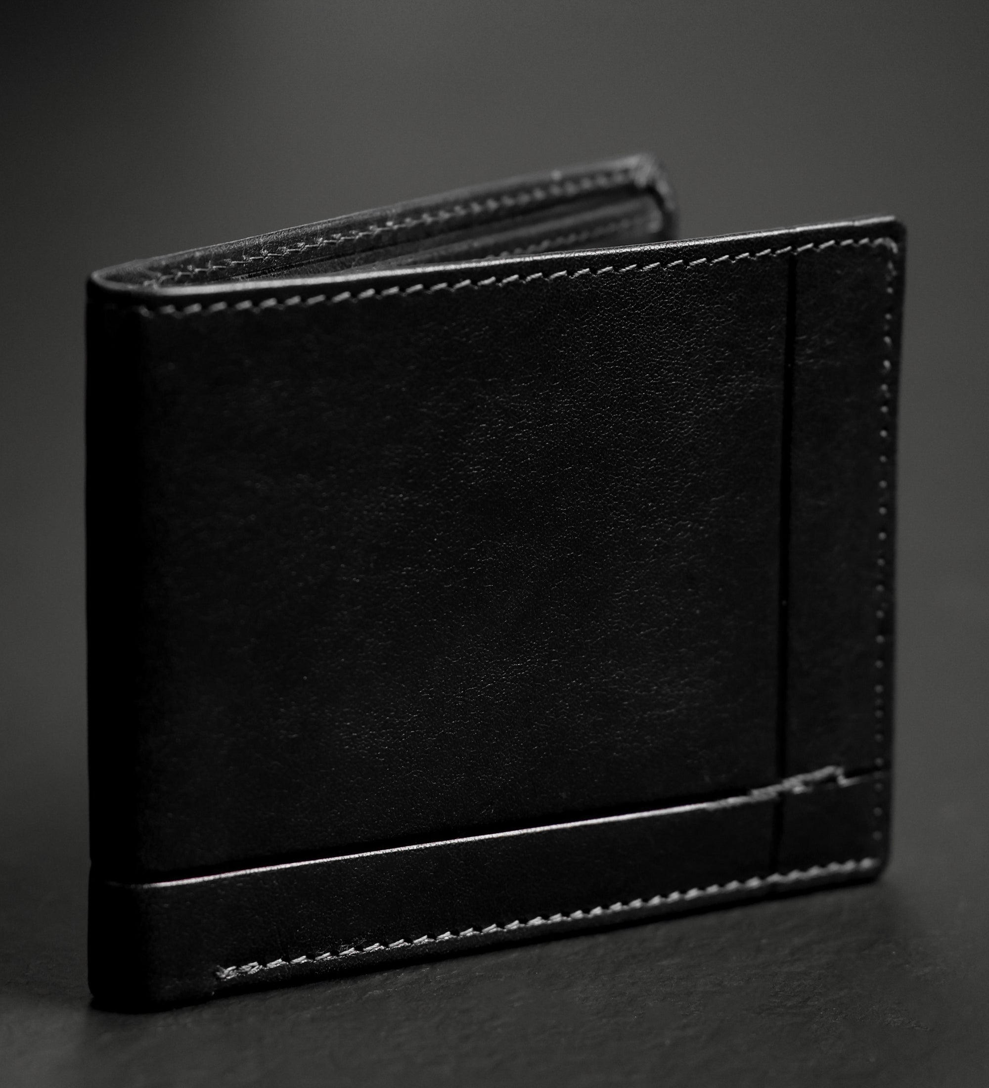 Portefeuille pliant effet cuir vintage pour homme-15