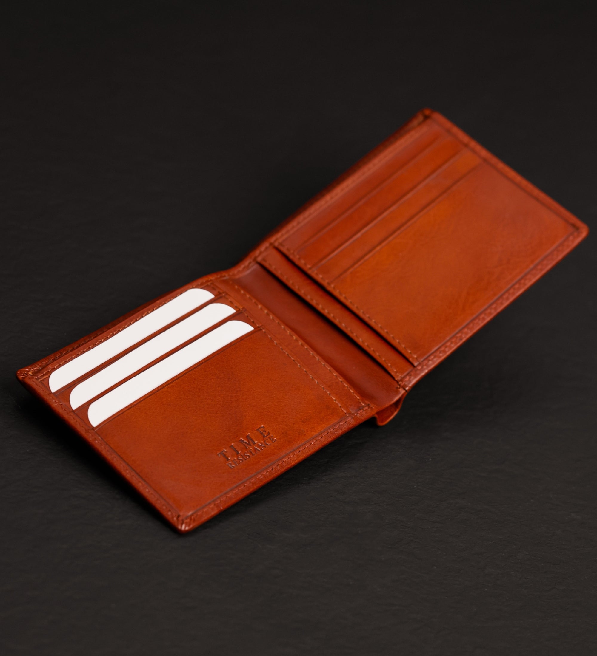 Portefeuille pliant effet cuir vintage pour homme-28