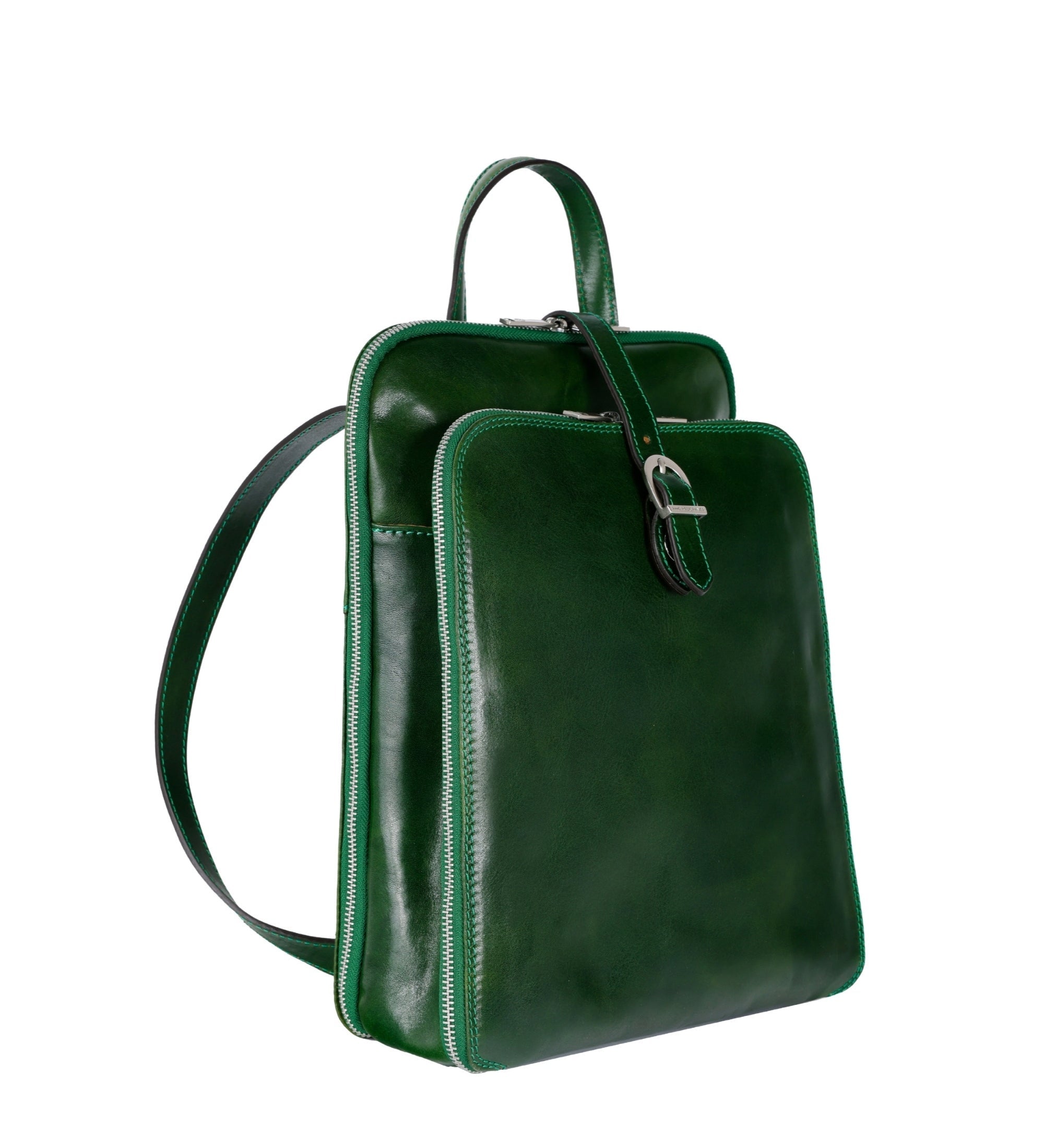 Sac à dos convertible effet cuir multi-poches-37