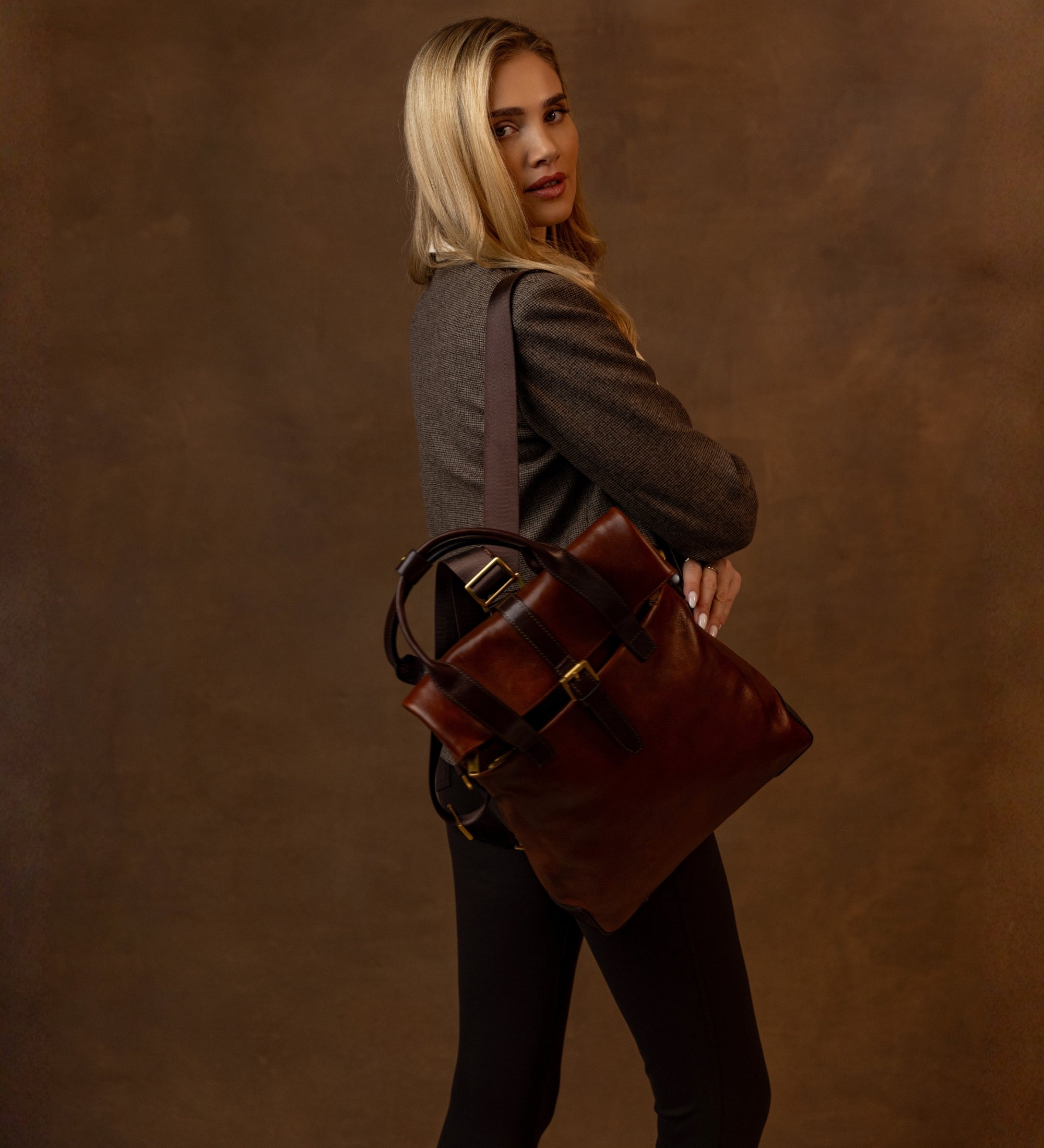 Sac à dos convertible effet cuir pour femme-28