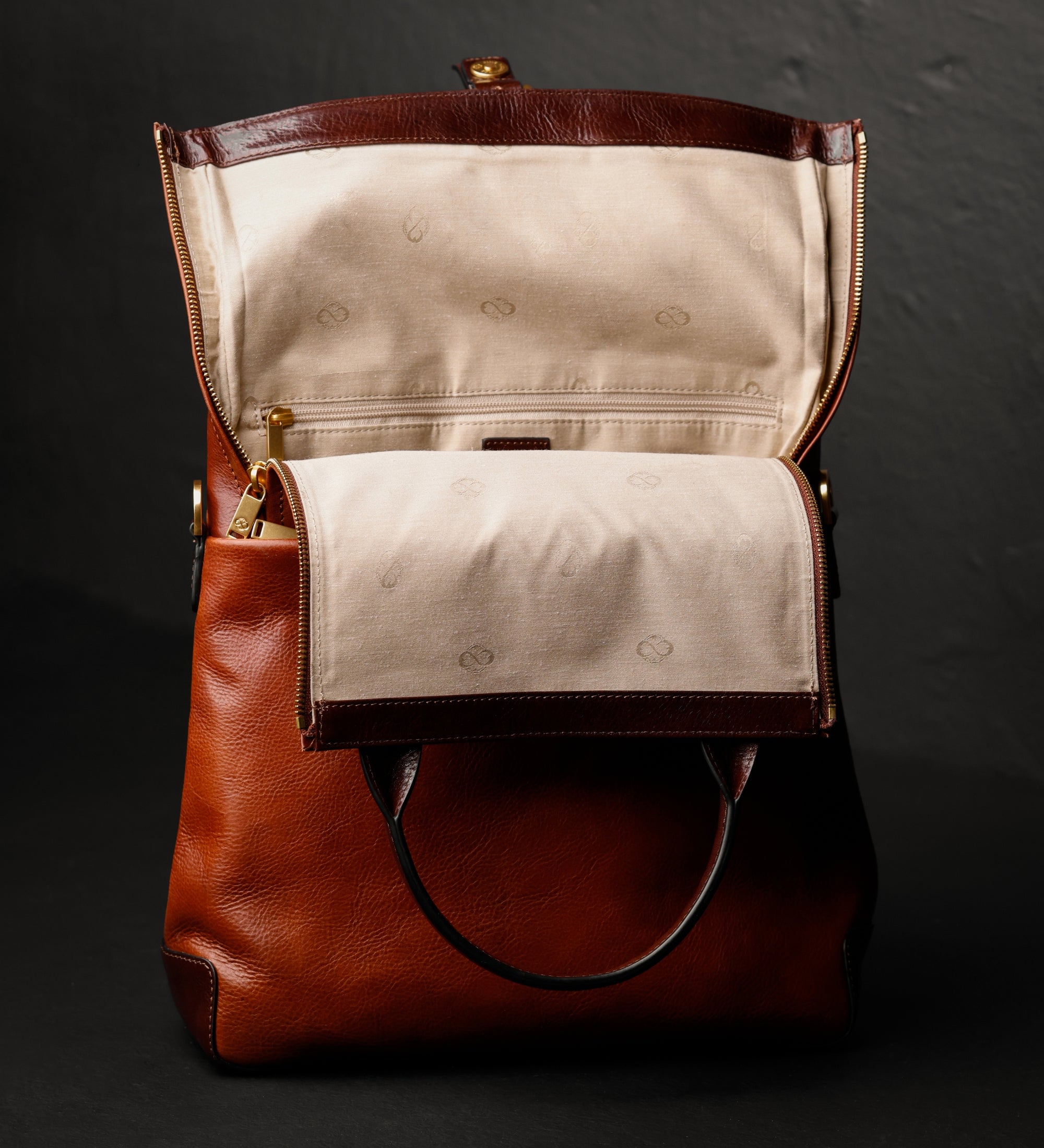 Sac à dos convertible effet cuir pour femme-30