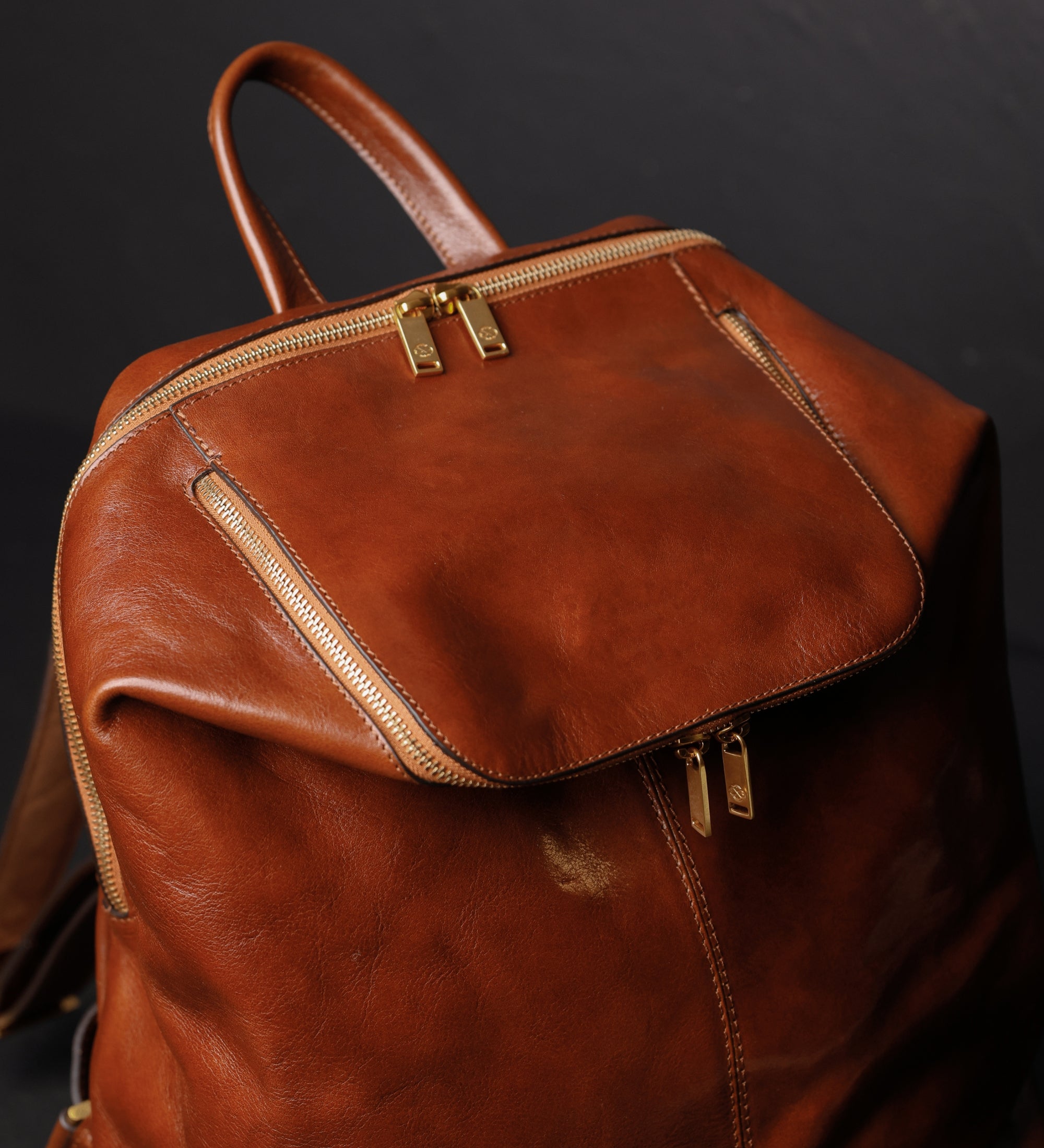 Sac à dos effet cuir élégant pour femme-30