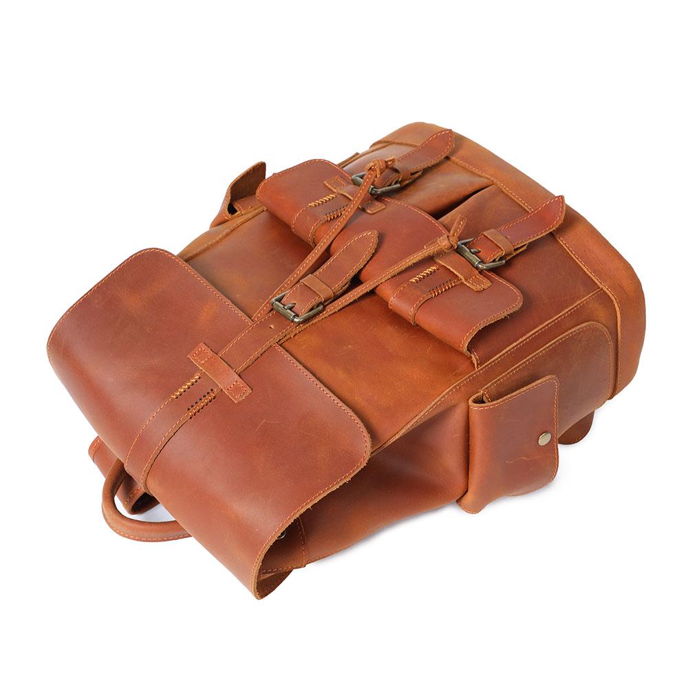 Sac à dos ordinateur effet cuir pour homme-9