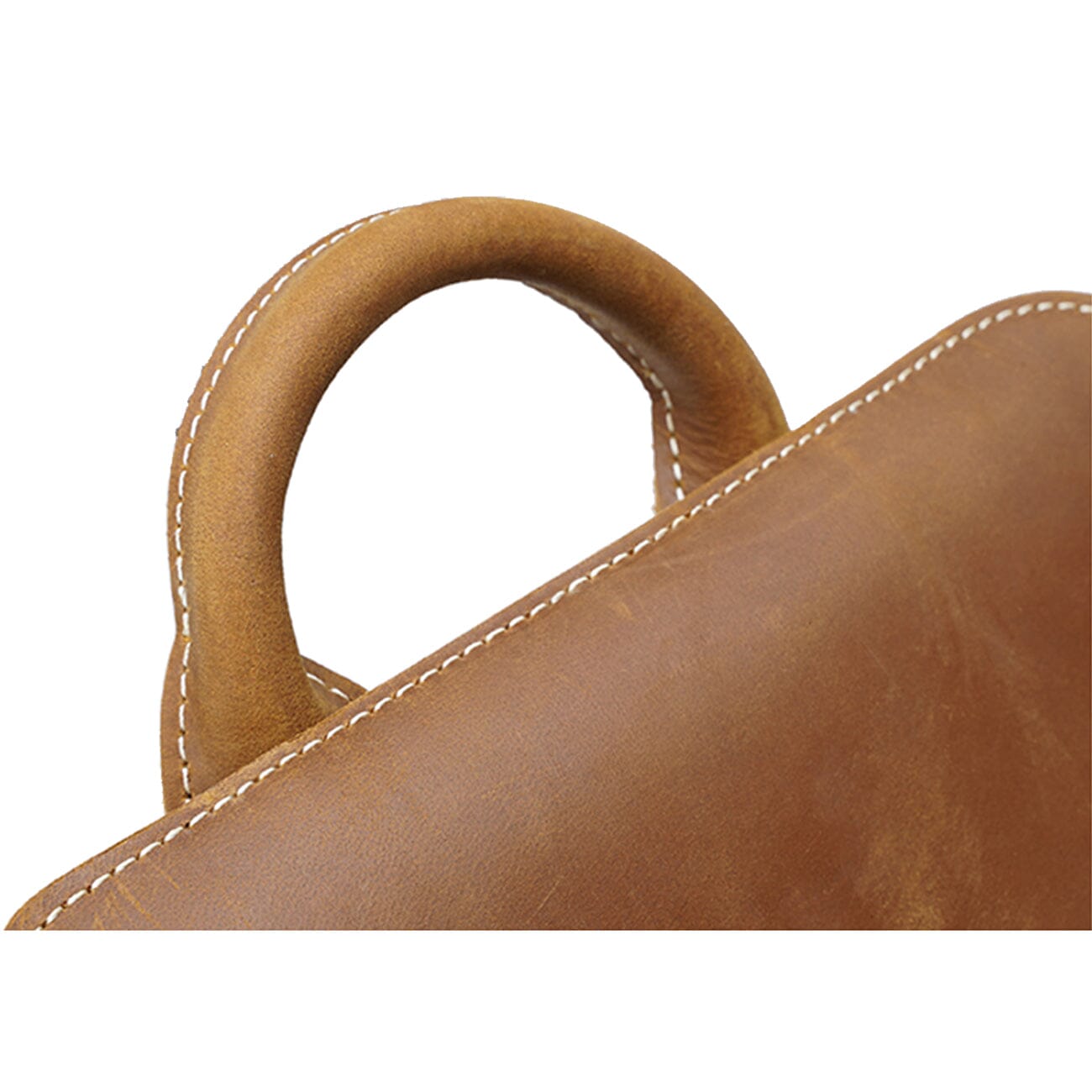 Sac à dos souple effet cuir café-17