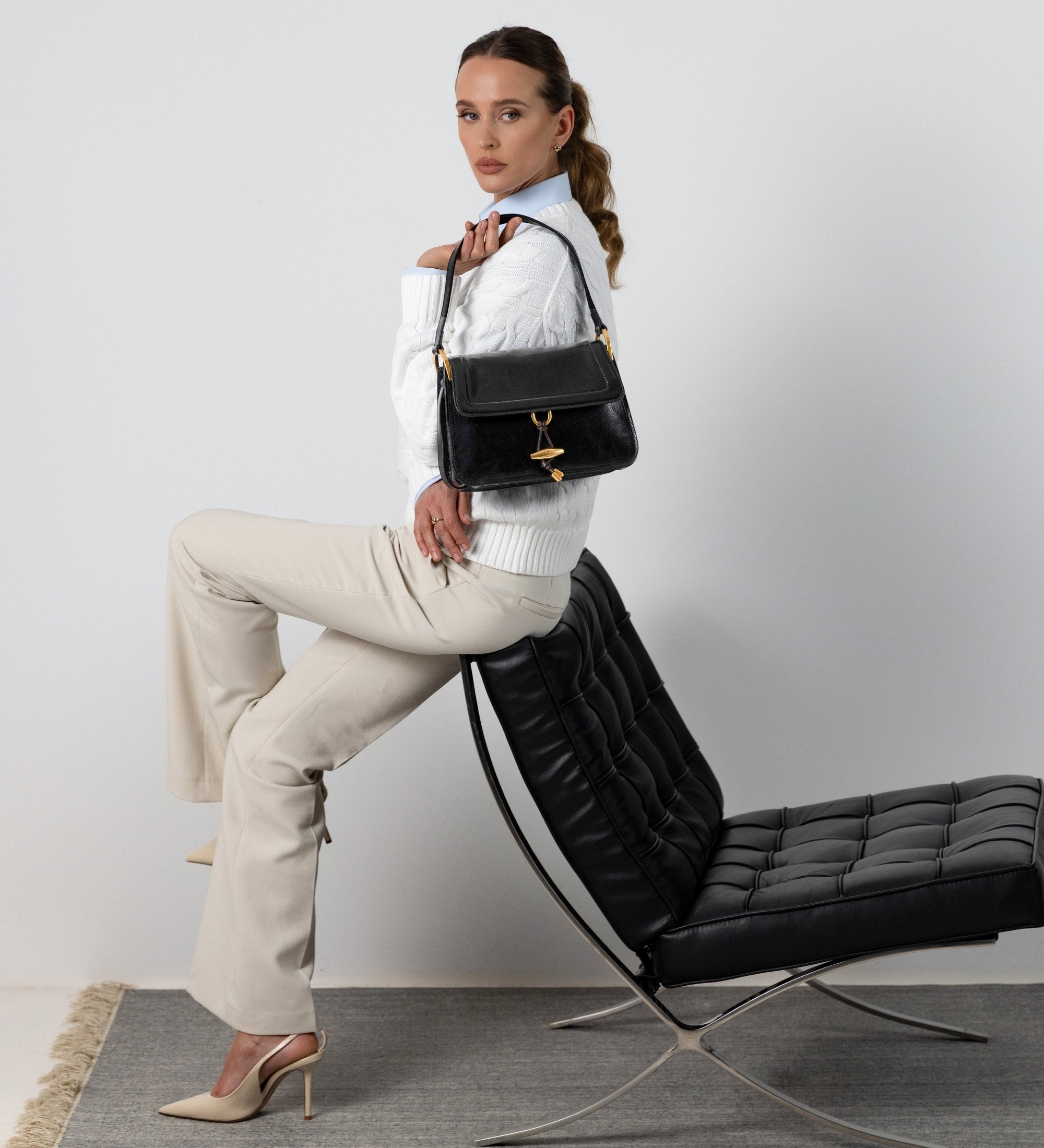 Sac à rabat effet cuir pour femme-13