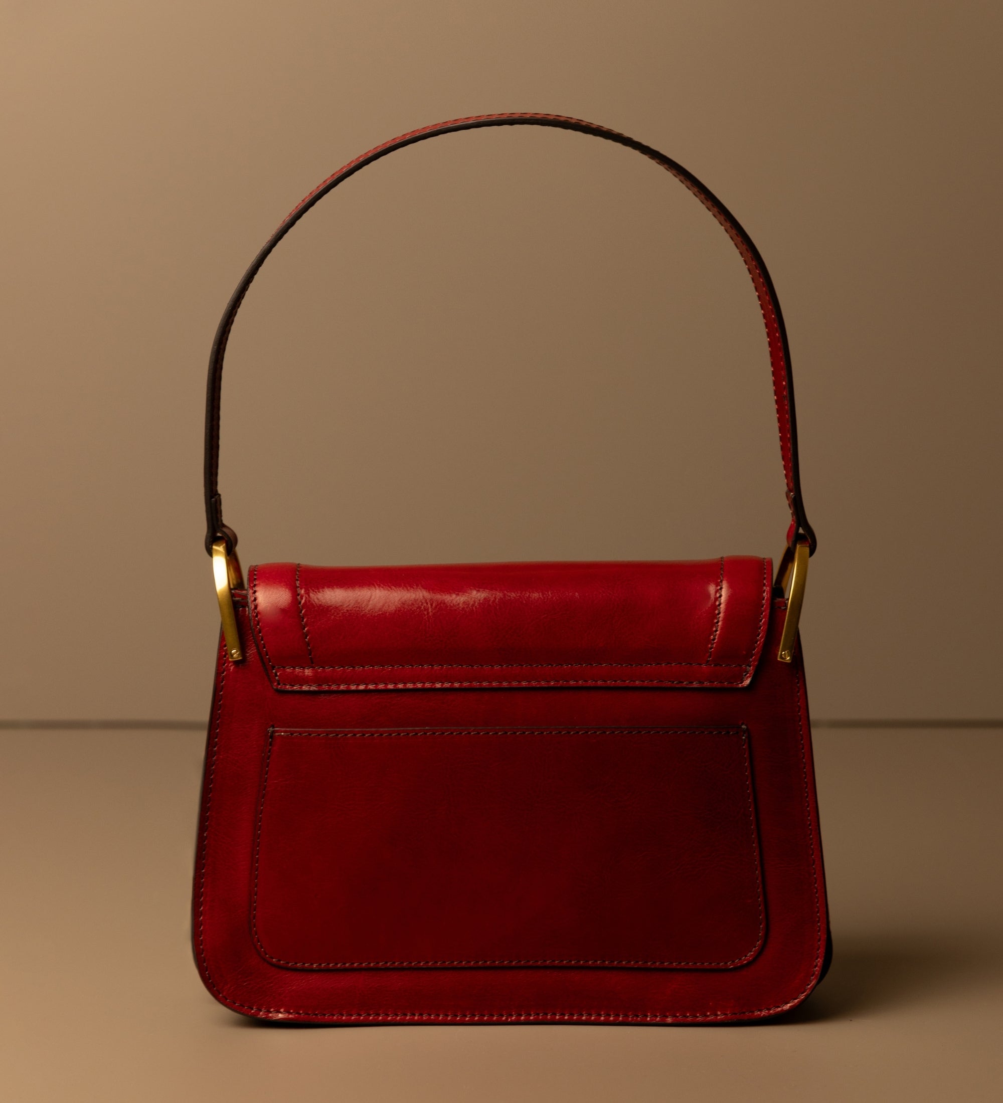Sac à rabat effet cuir pour femme-56