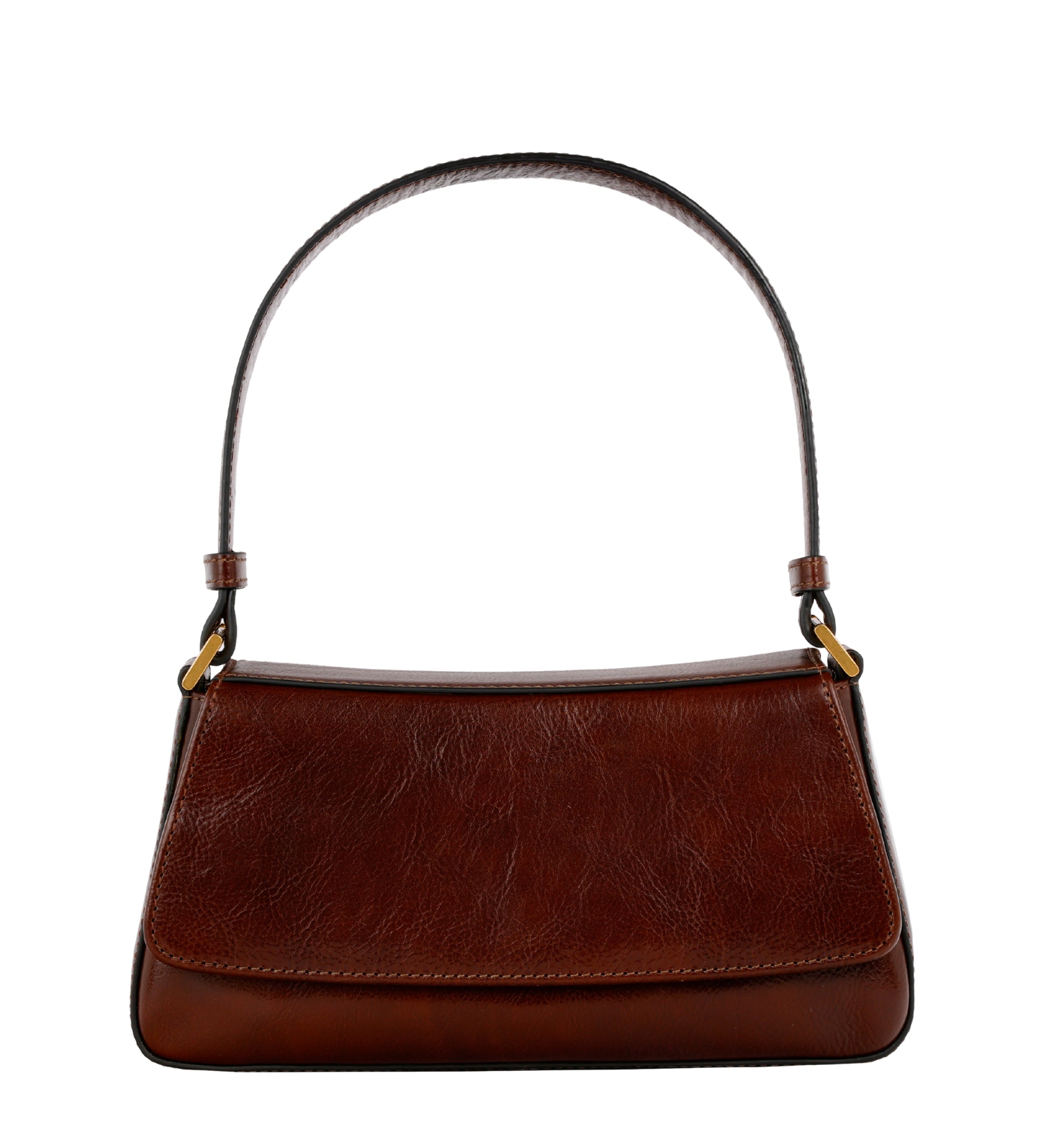 Sac baguette effet cuir pour femme-1