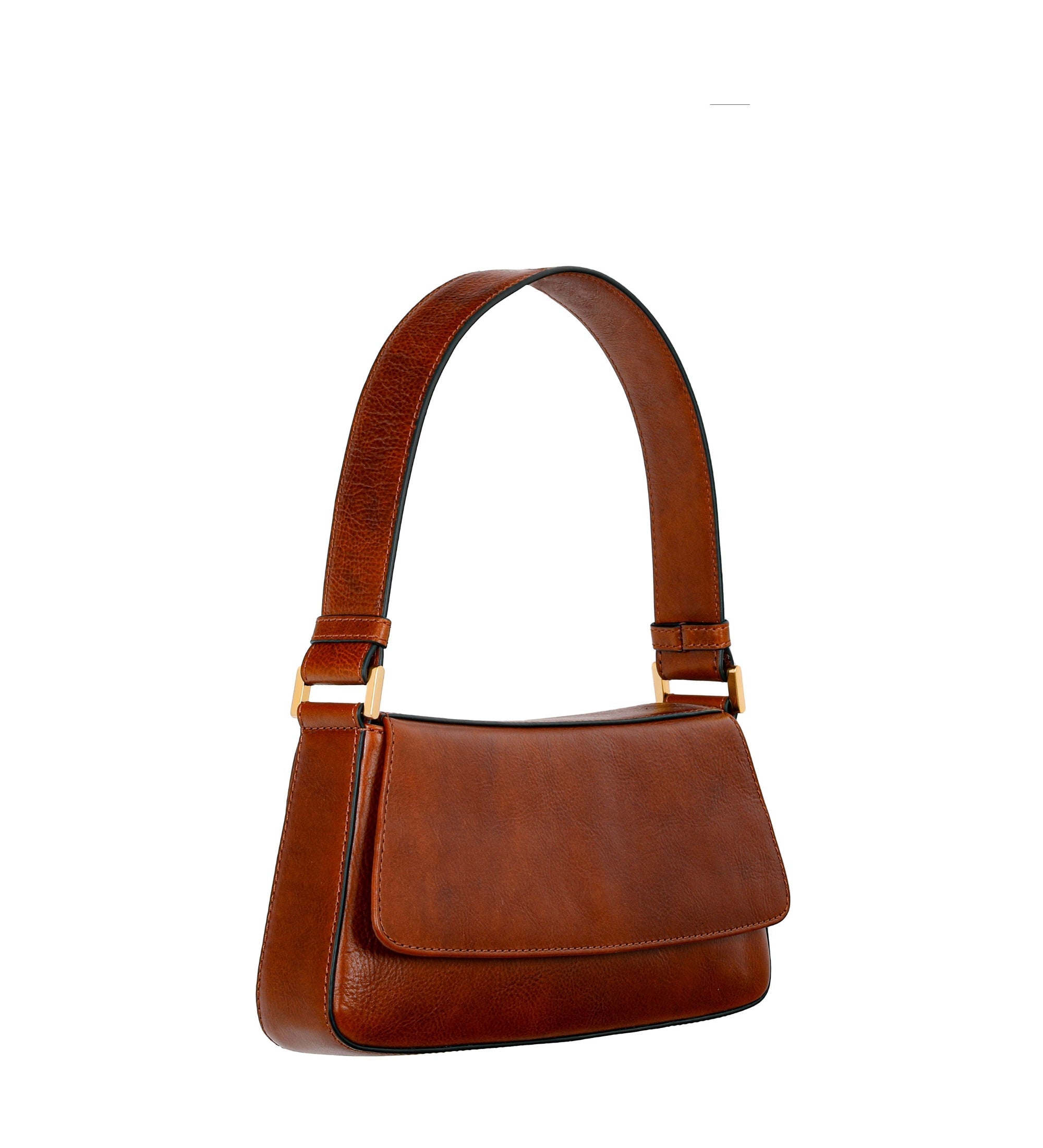 Sac baguette effet cuir pour femme-15