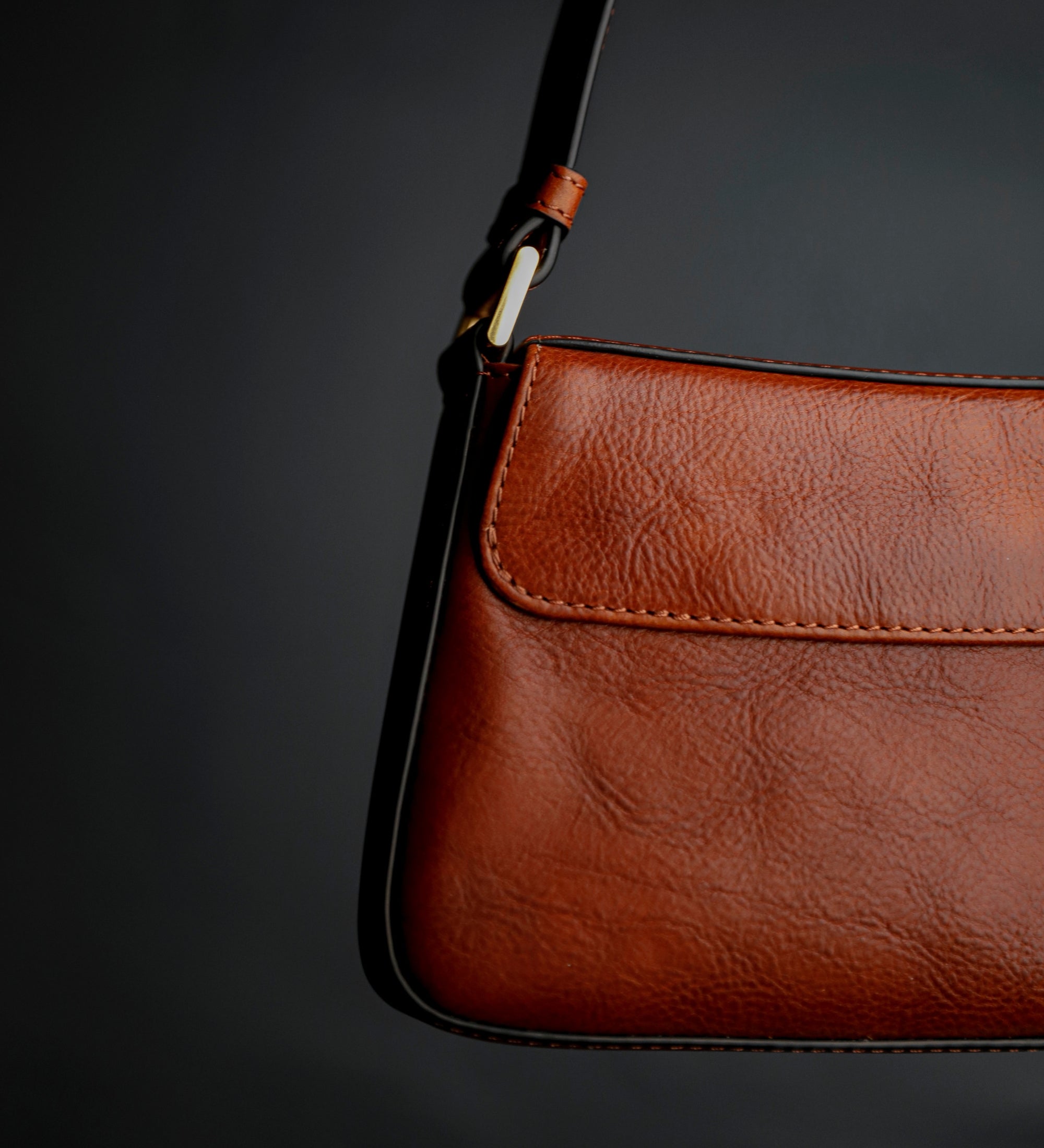 Sac baguette effet cuir pour femme-19