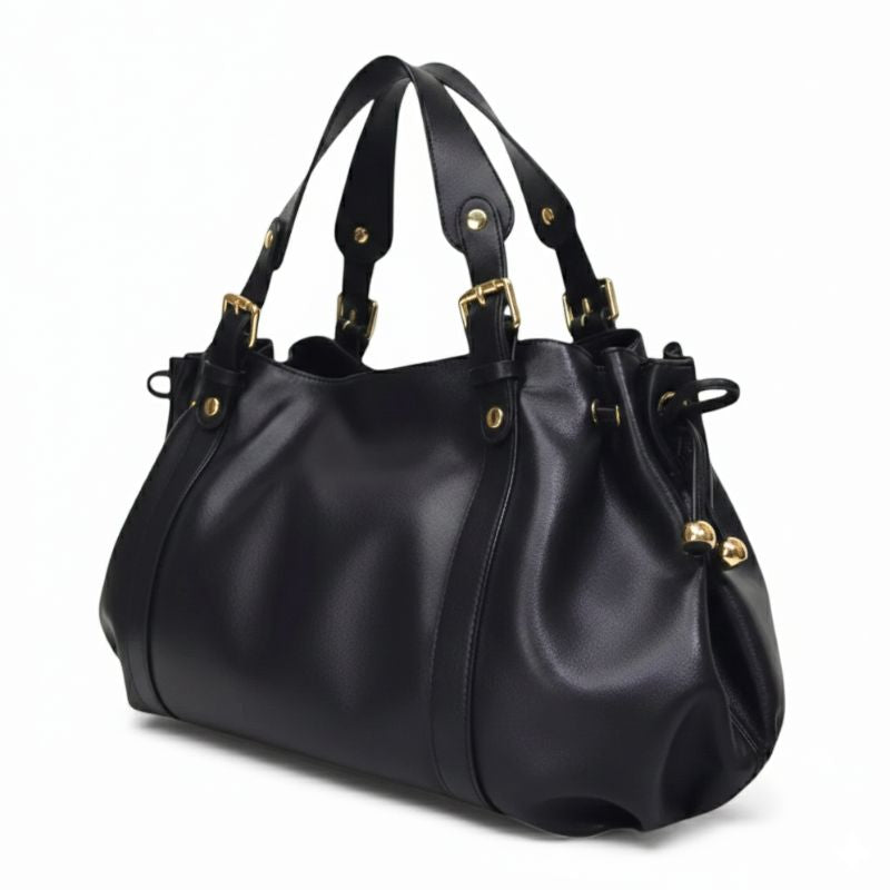 Sac cabas souple effet cuir pour femme-8