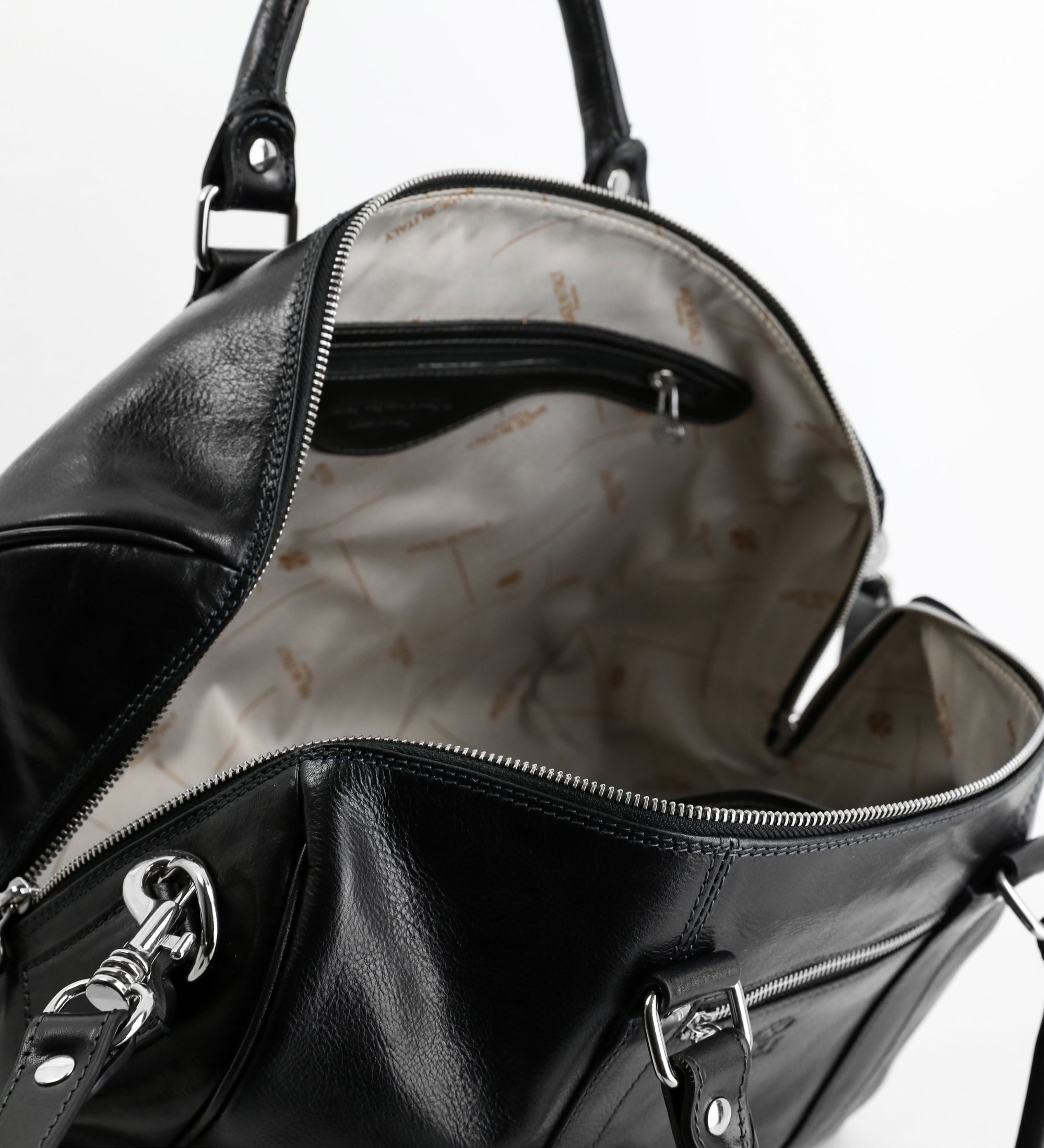 Sac de voyage compact effet cuir-20