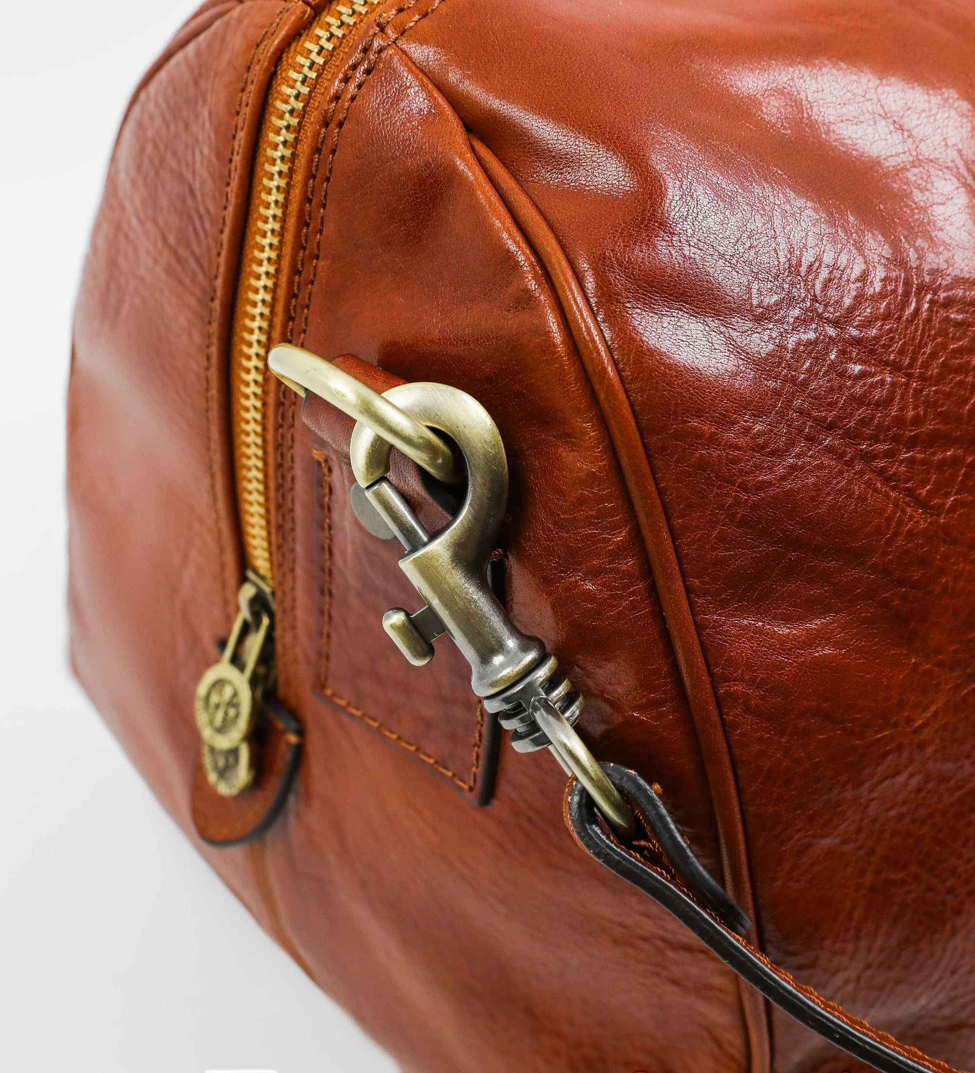Sac de voyage compact effet cuir-27