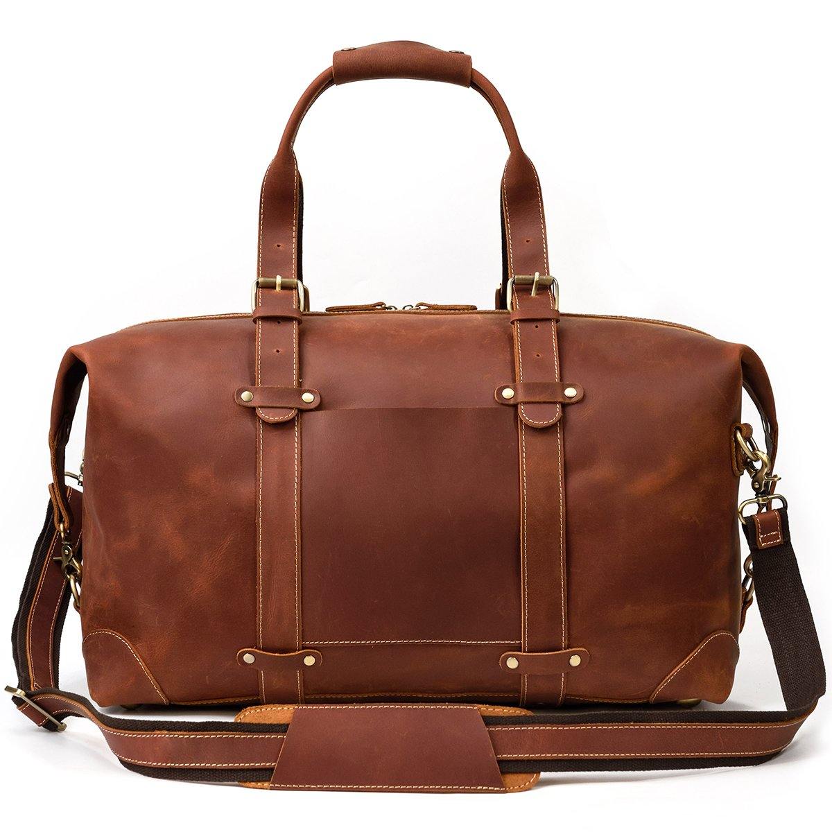 Sac de voyage effet cuir pleine fleur-17
