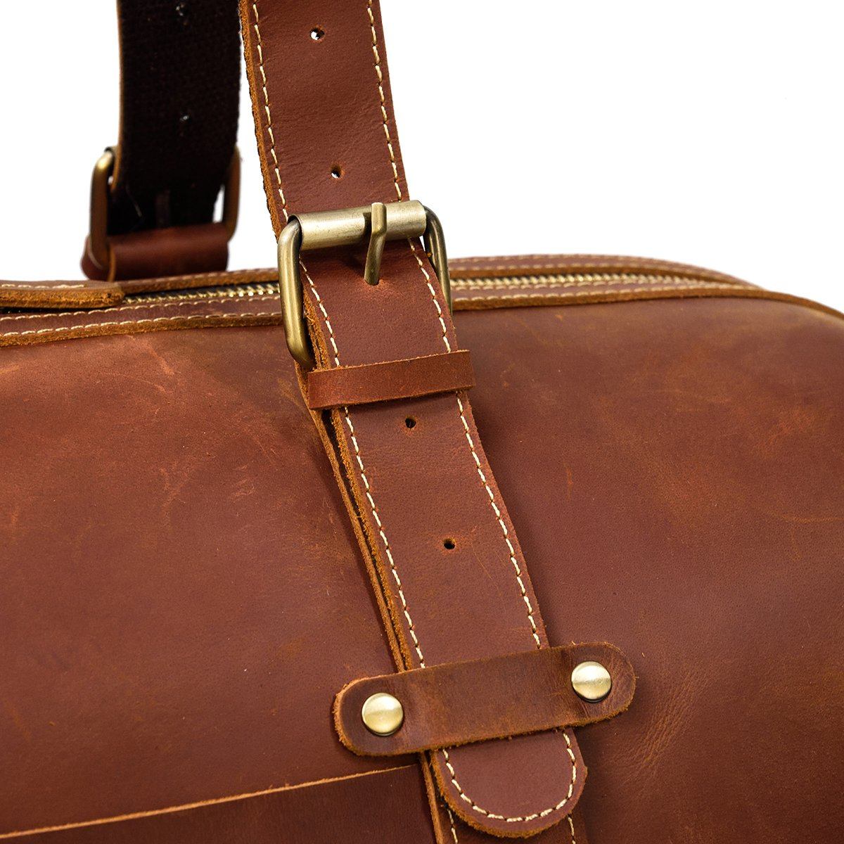 Sac de voyage effet cuir pleine fleur-36