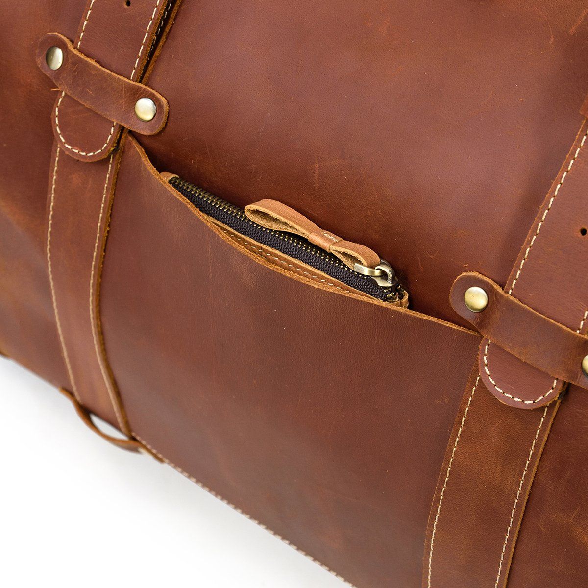 Sac de voyage effet cuir pleine fleur-37