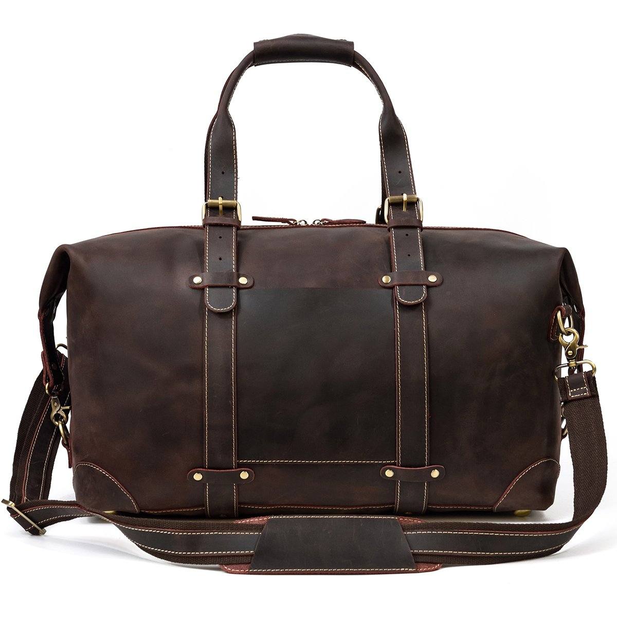 Sac de voyage effet cuir pleine fleur-4
