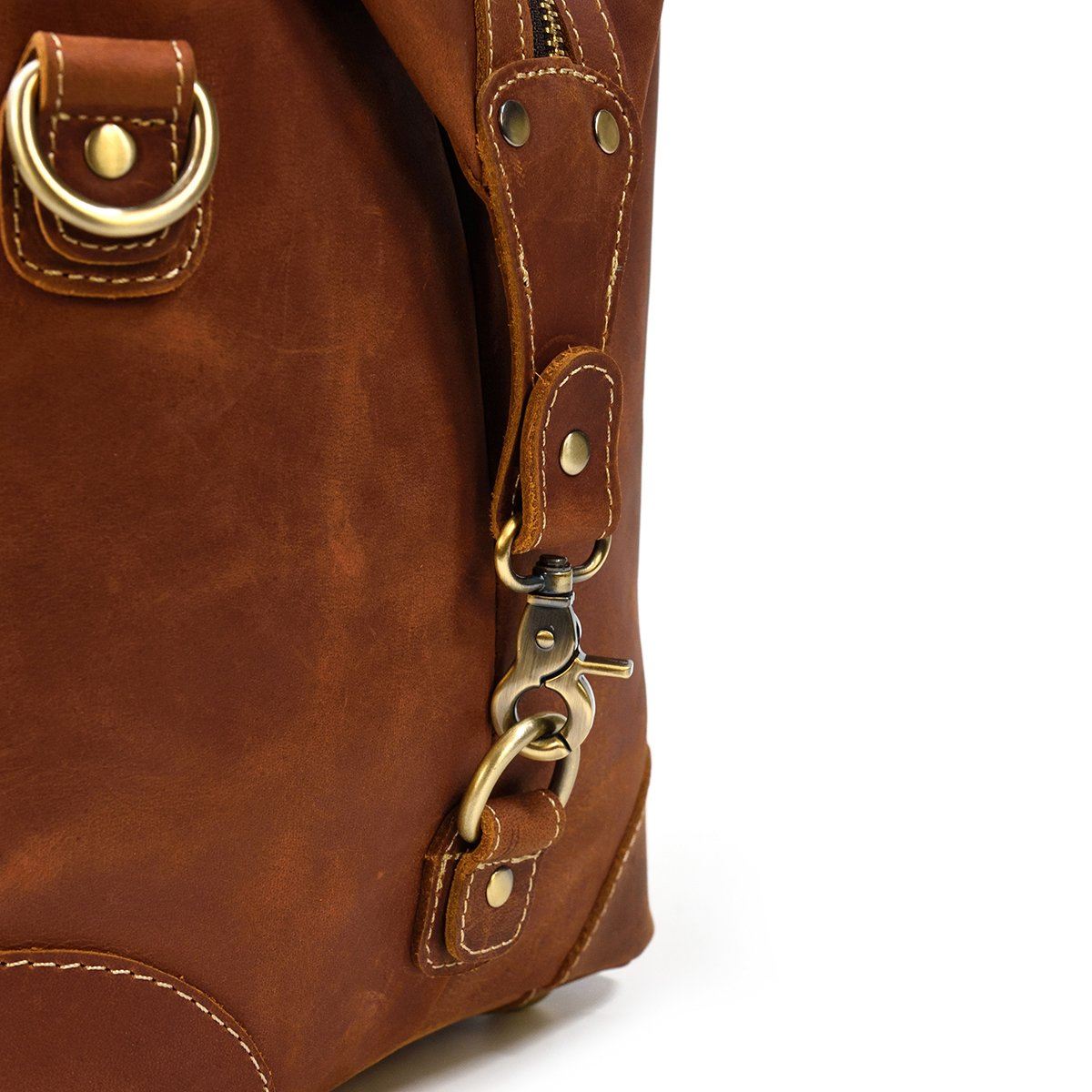 Sac de voyage effet cuir pleine fleur-41