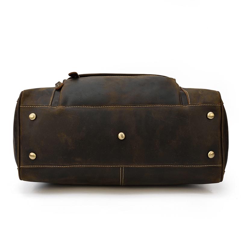 Sac de voyage effet cuir vintage pour homme-22