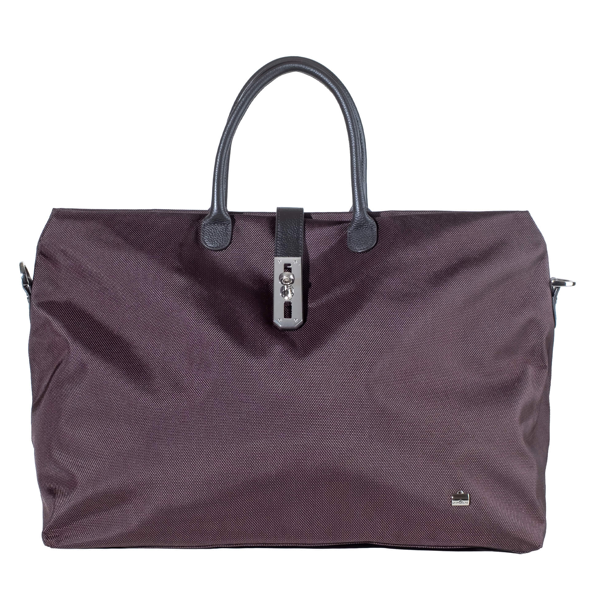 Sac de voyage souple marron grand format-1