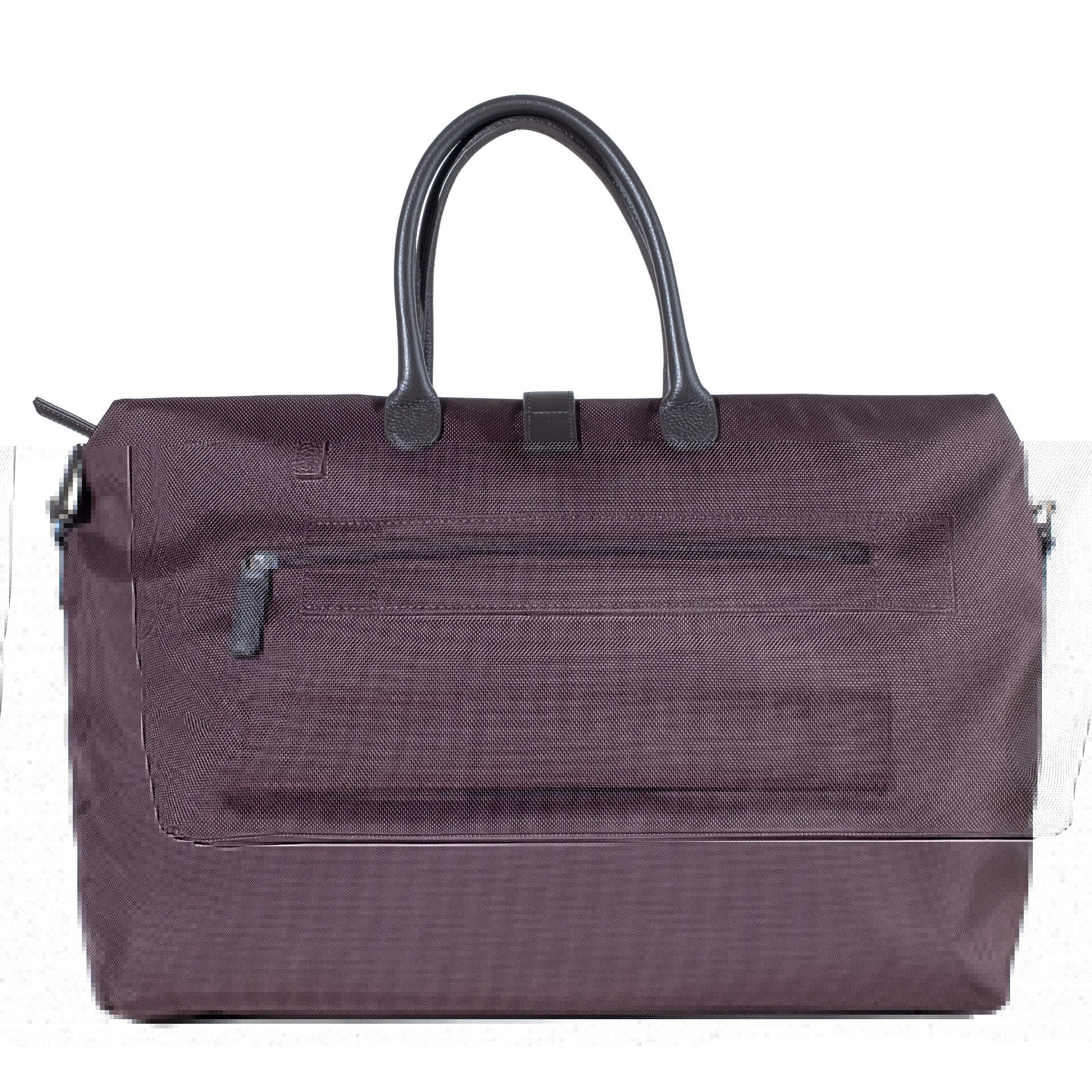 Sac de voyage souple marron grand format-4