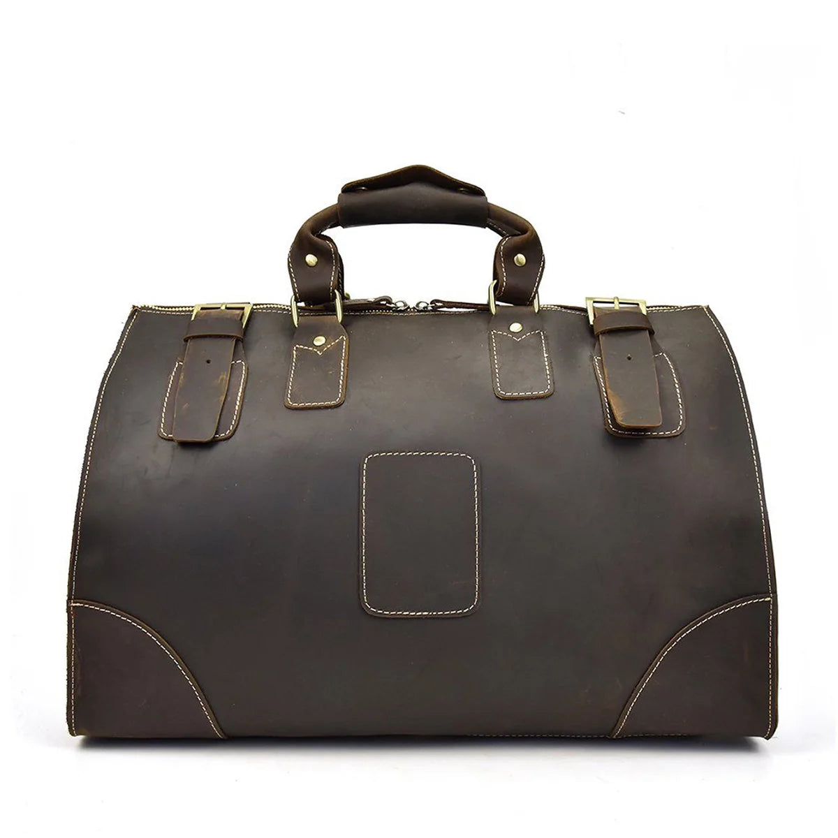 Sac duffle effet cuir vintage-1