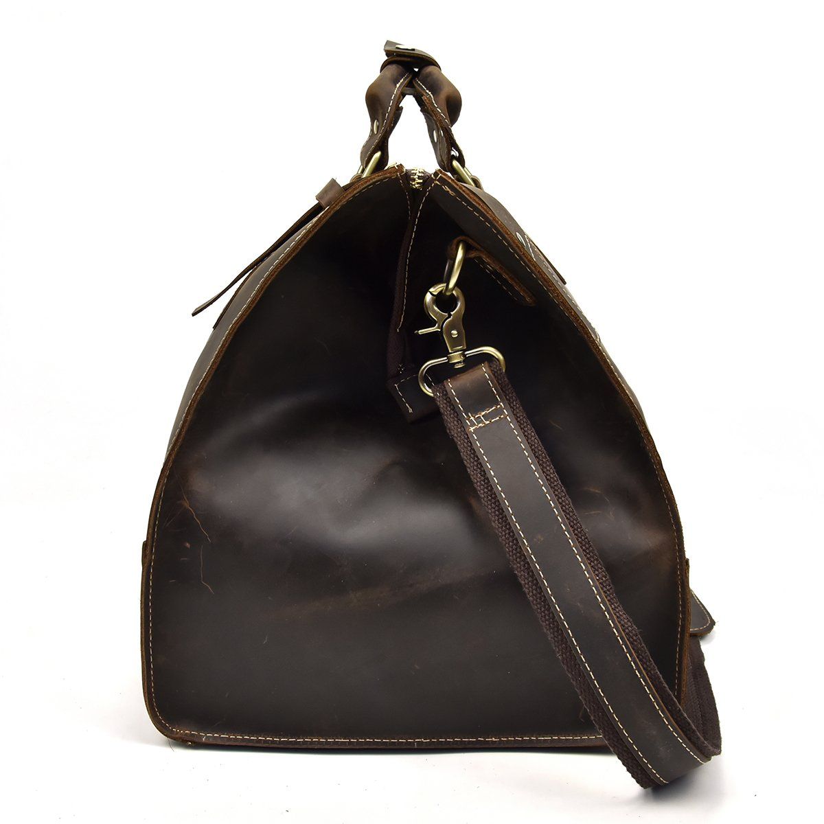 Sac duffle effet cuir vintage-9