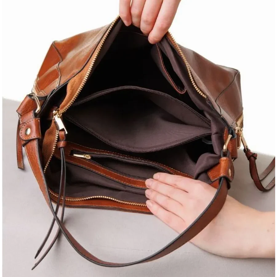 Sac vintage effet cuir pour femme-6