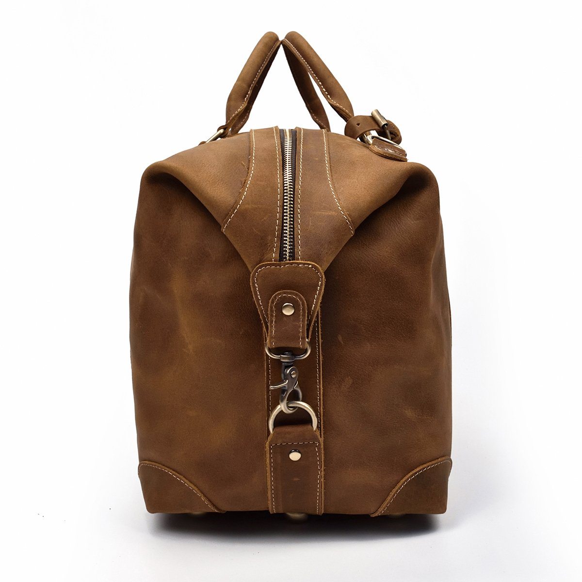 Sac week-end effet cuir grande capacité-11