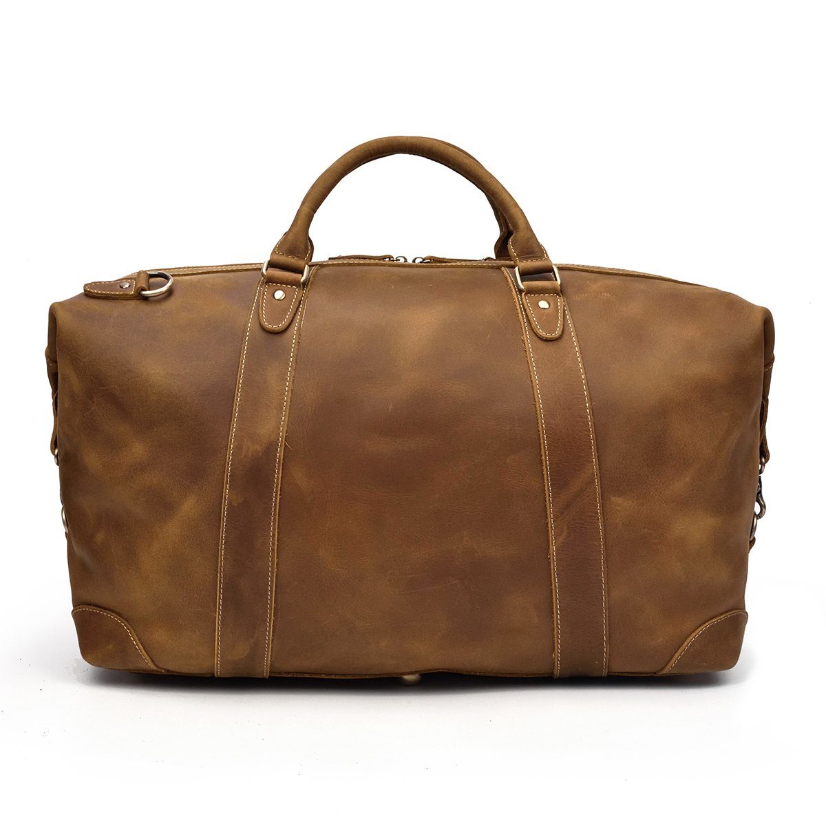 Sac week-end effet cuir grande capacité-5