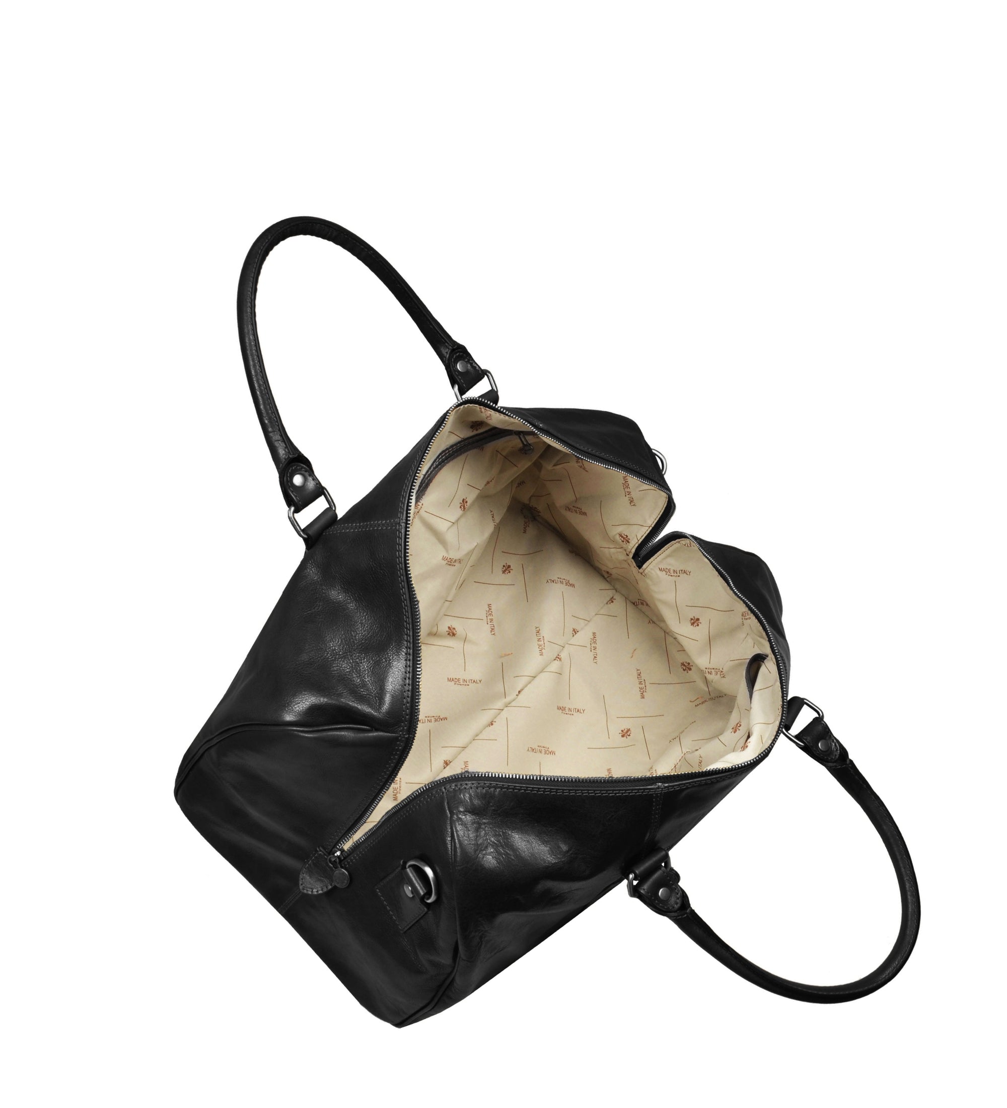 Sac week-end effet cuir souple-15