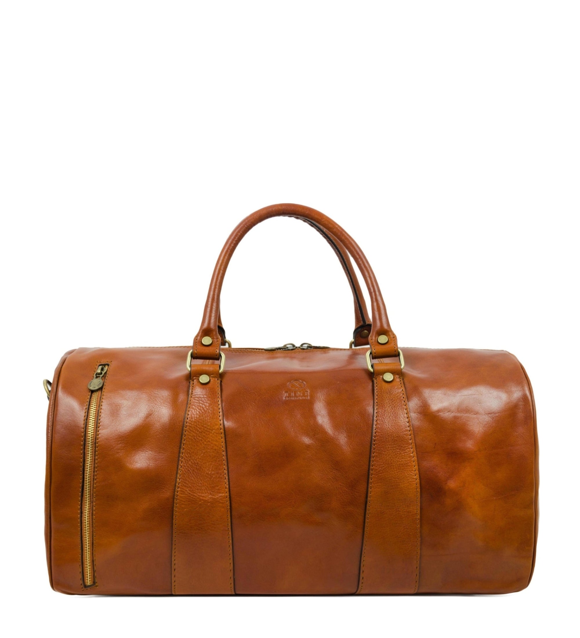 Sac week-end effet cuir souple-16