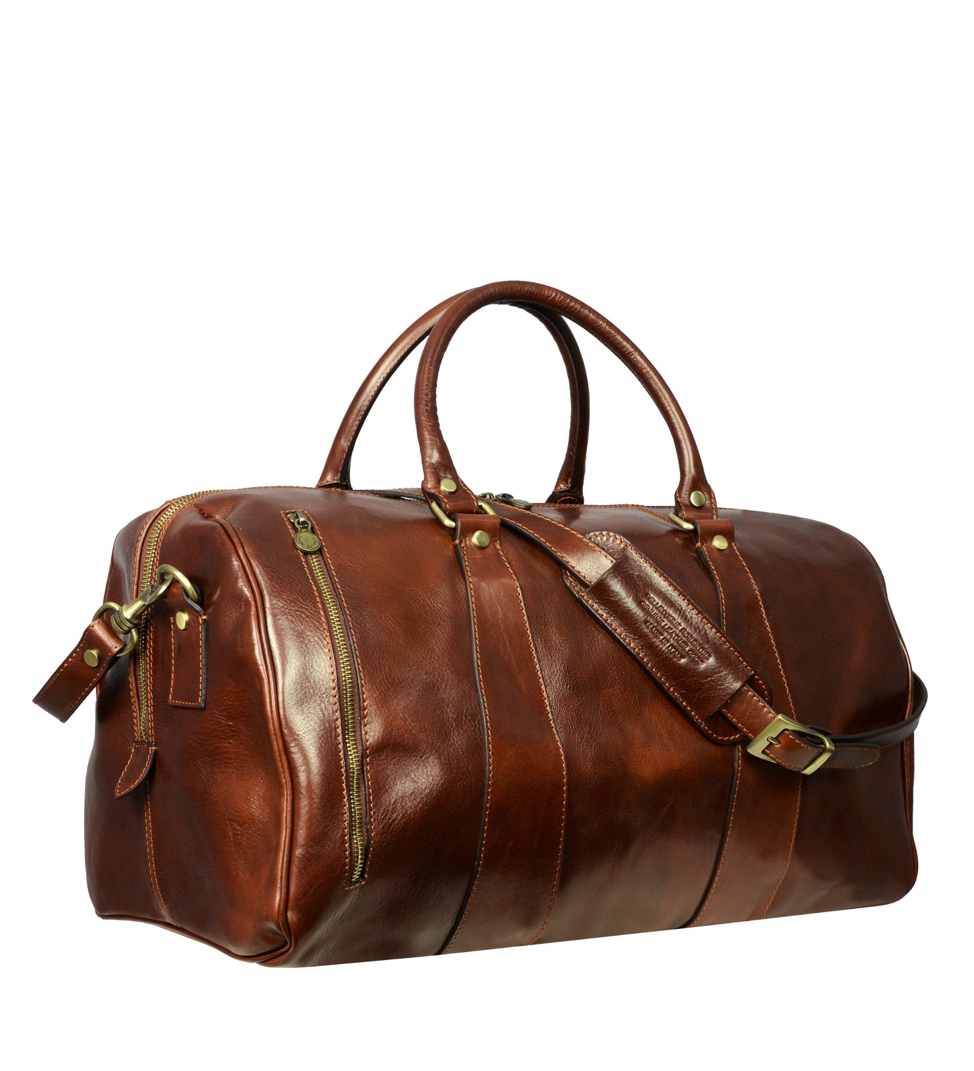 Sac week-end effet cuir souple-5