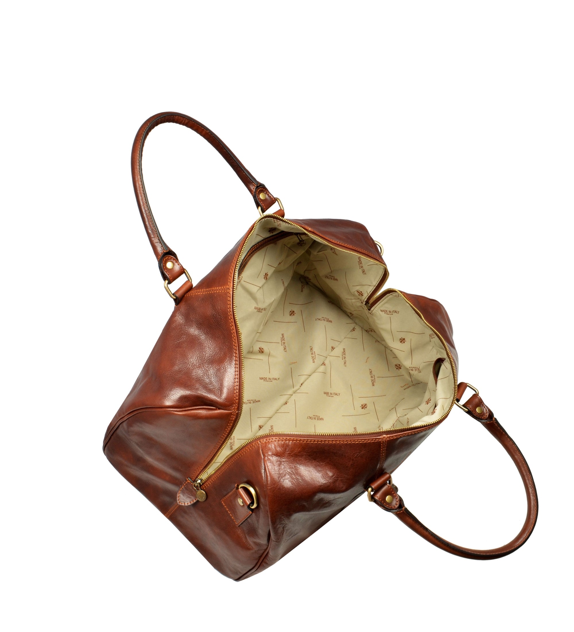Sac week-end effet cuir souple-8