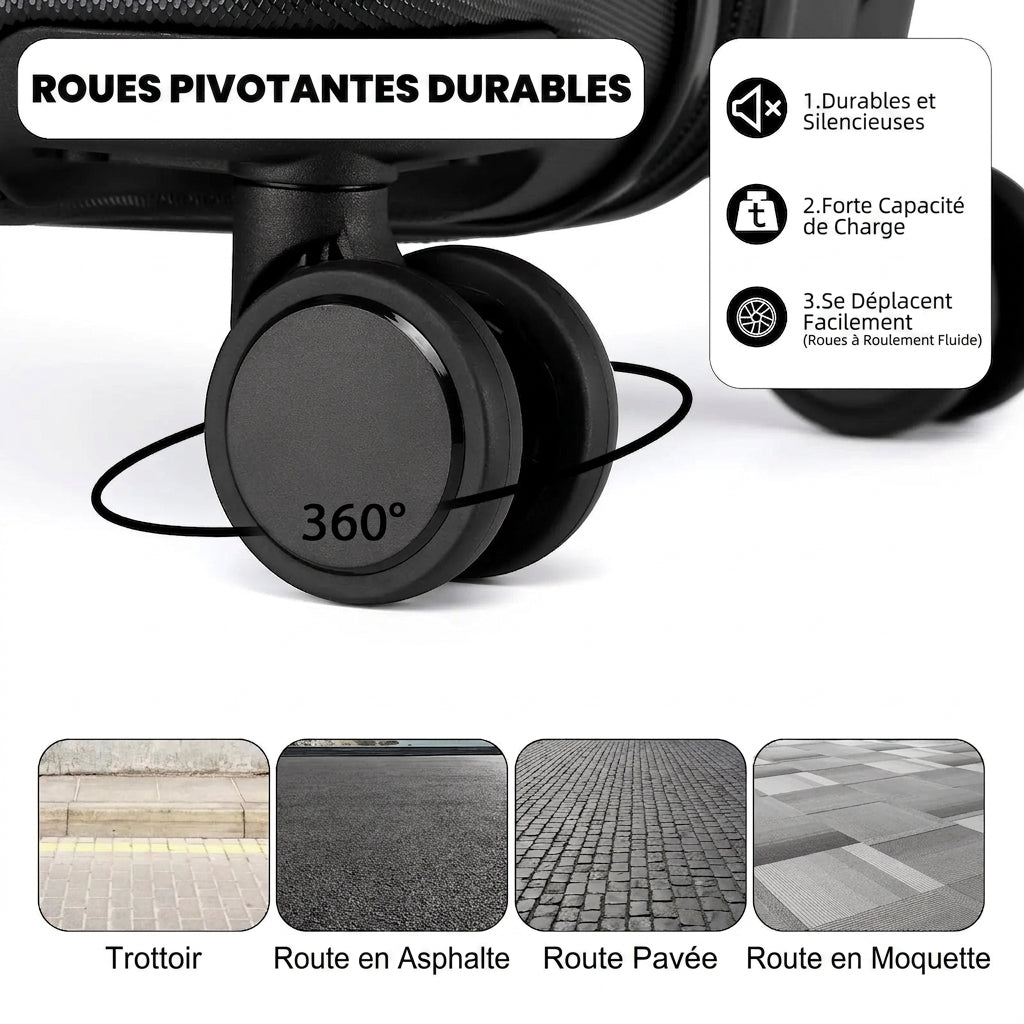 Valise soute rigide légère grand format-5