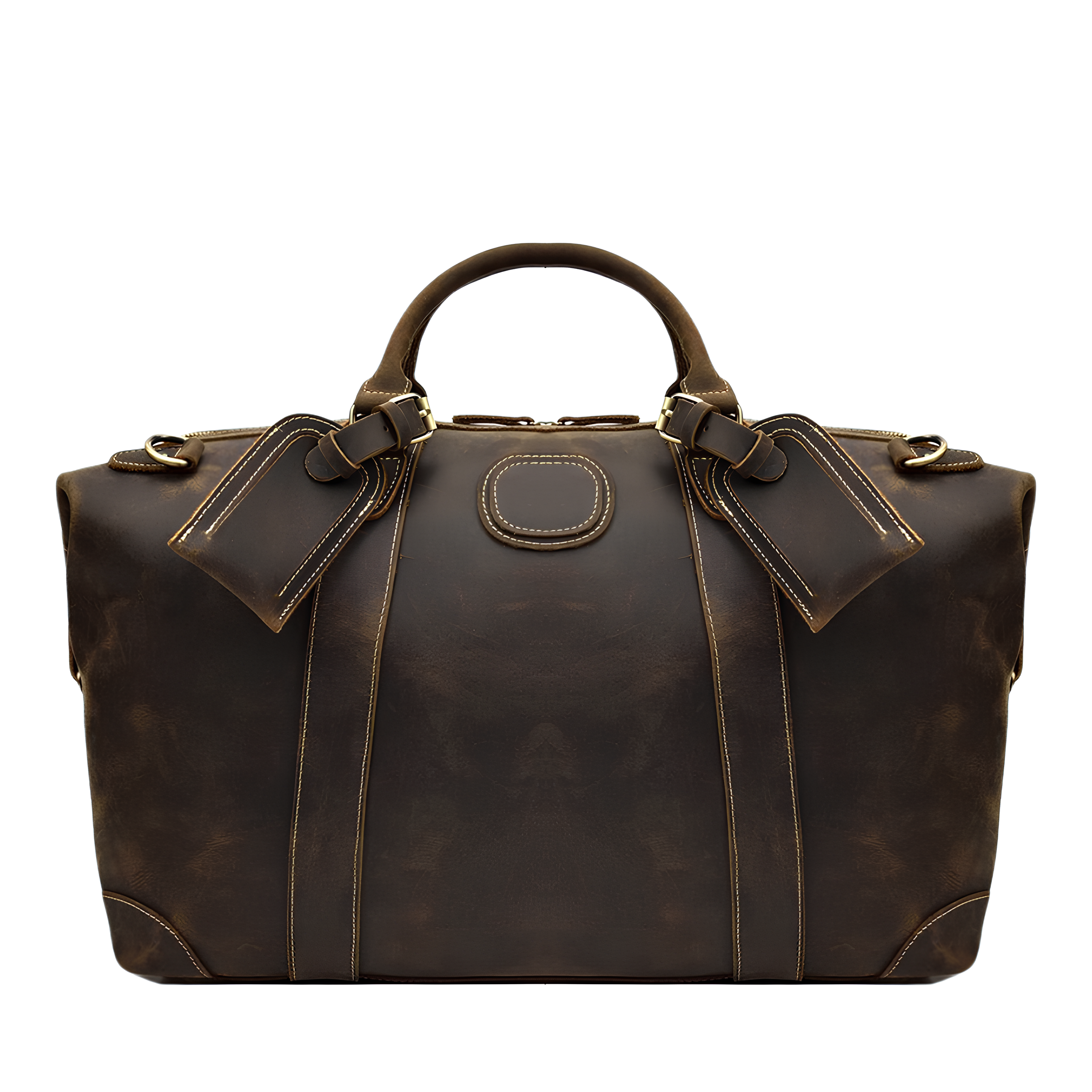 Sac week-end effet cuir grande capacité