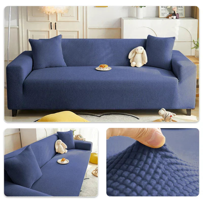 Housse de Canapé Rétractable Semi-Imperméable - Tissu Jacquard