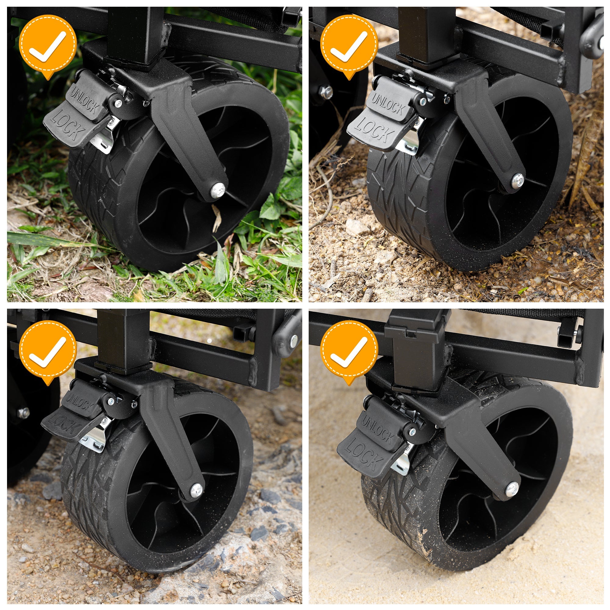 Chariot utilitaire pliable