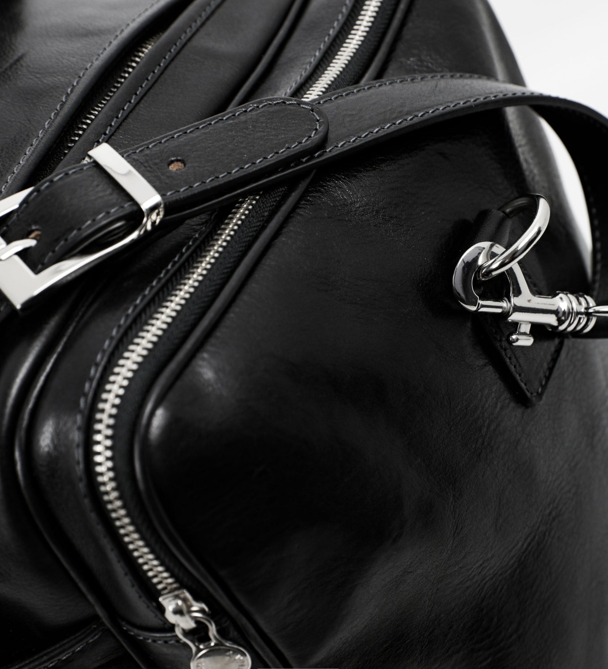 Grand sac de voyage effet cuir italien-15