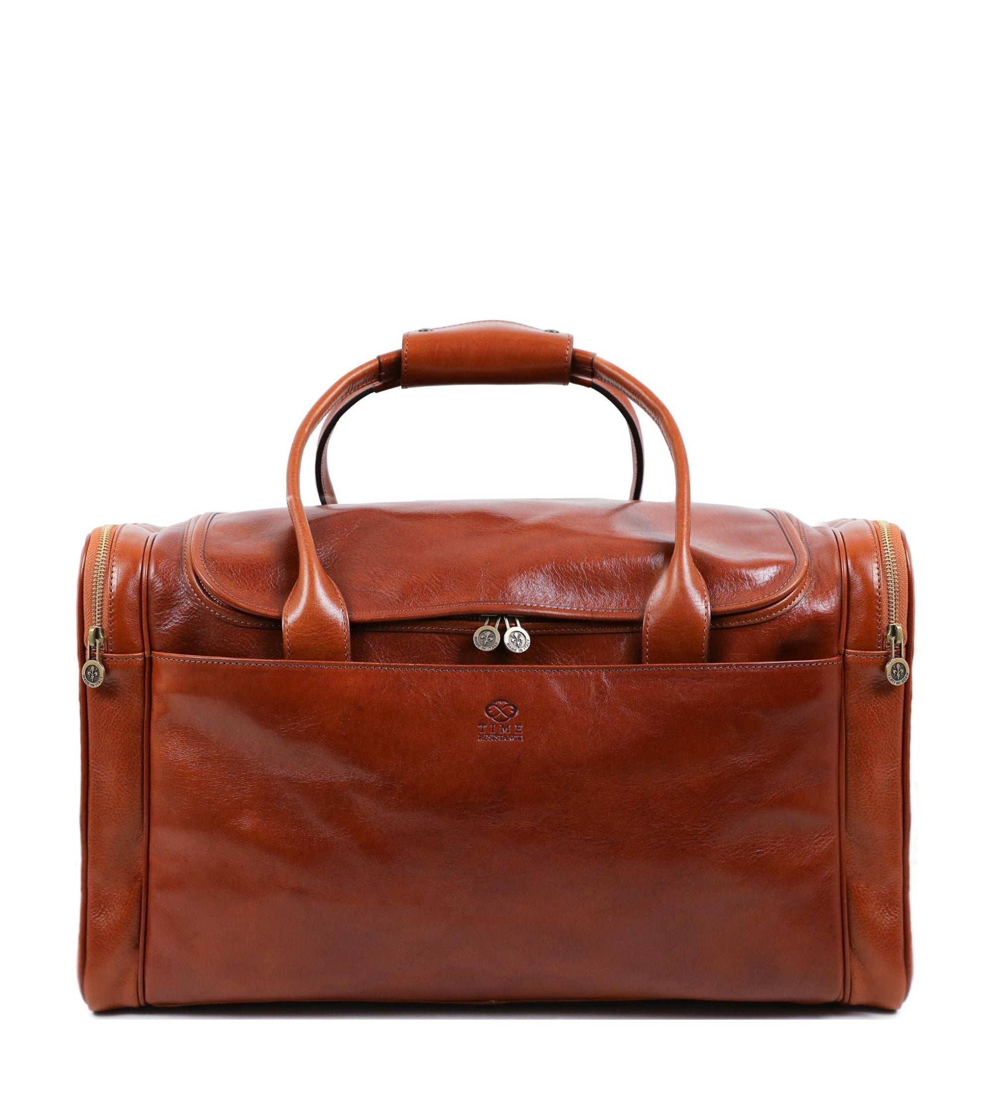 Grand sac de voyage effet cuir italien-18