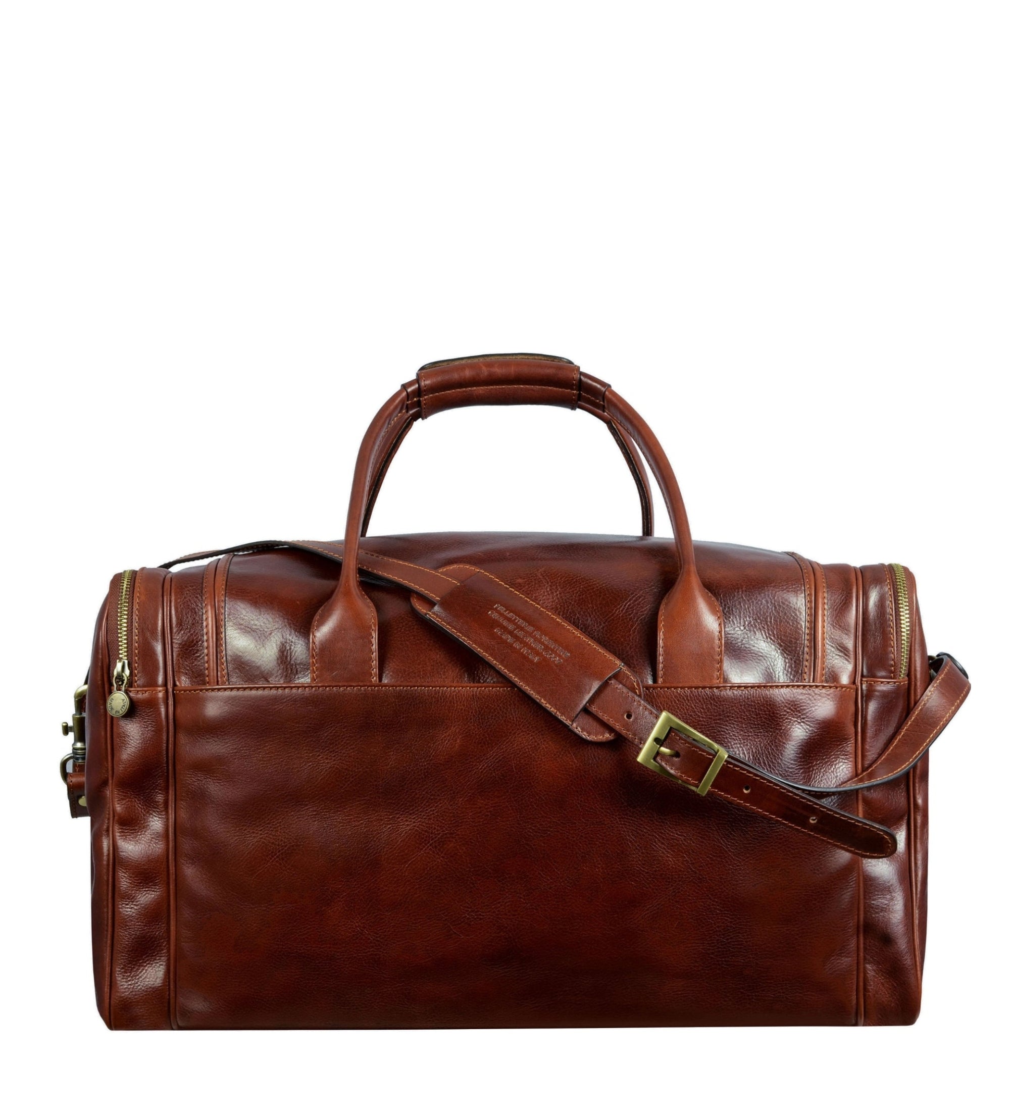 Grand sac de voyage effet cuir italien-6